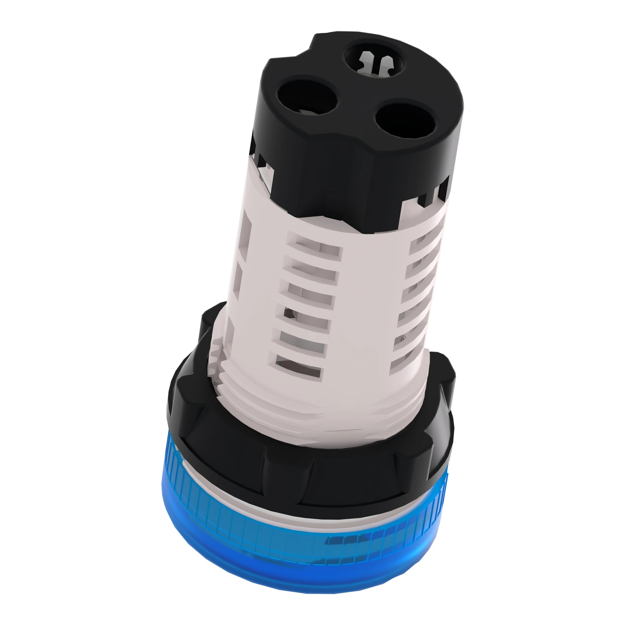 Schneider Electric XB7EV66P Pilot light, Harmony XB7, Monoblock, Plastic, Ø22mm, blue, Incandescent lamp, 230V AC, Screw terminal (img_006) Schneider Electric XB7EV66P Pilot light, Harmony XB7, Monoblock, Plastic, Ø22mm, blue, Incandescent lamp, 230V AC, Screw terminal (img_006)