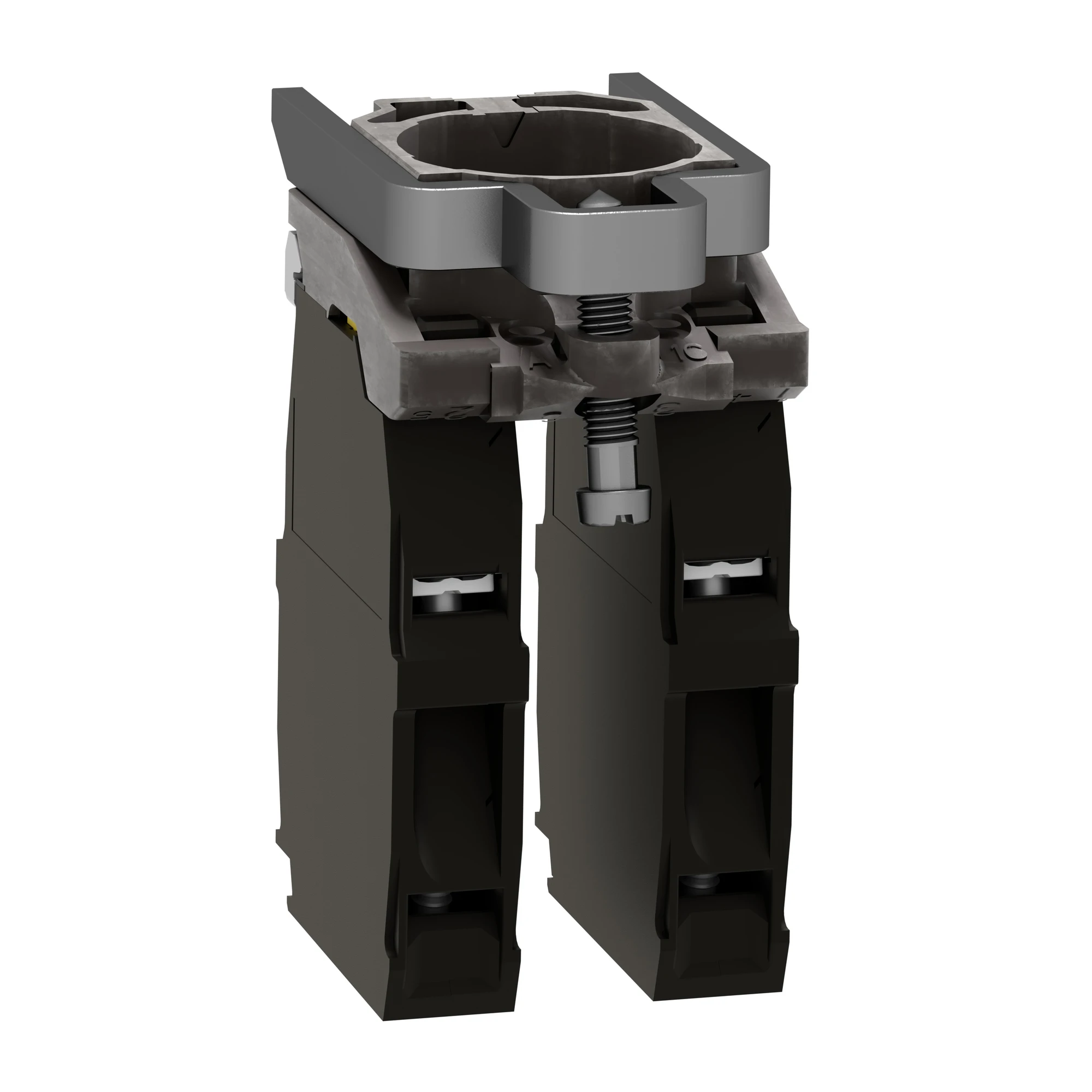 Schneider Electric ZD4PA203 Auxiliary contact block with mounting flange, Harmony XB4, Metal, 22mm, for joysticks with 4 directions, 1NC per direction, screw clamp (img_005) Schneider Electric ZD4PA203 Auxiliary contact block with mounting flange, Harmony XB4, Metal, 22mm, for joysticks with 4 directions, 1NC per direction, screw clamp (img_005)