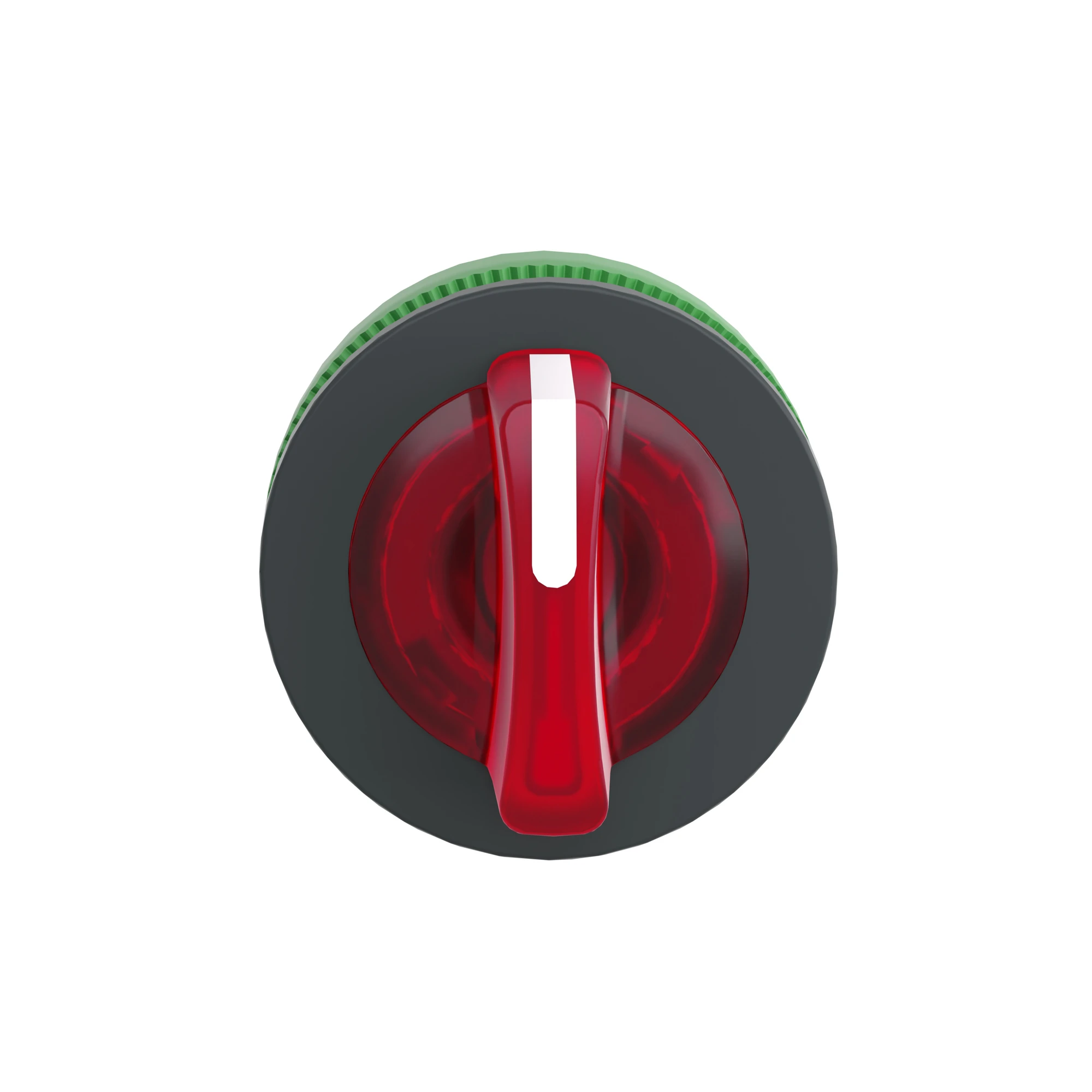 Schneider Electric ZB5FK1843 Illuminated selector switch, front element, Harmony XB5F, plastic, 30mm, red, for universal LED, 3 positions, momentary (img_005)