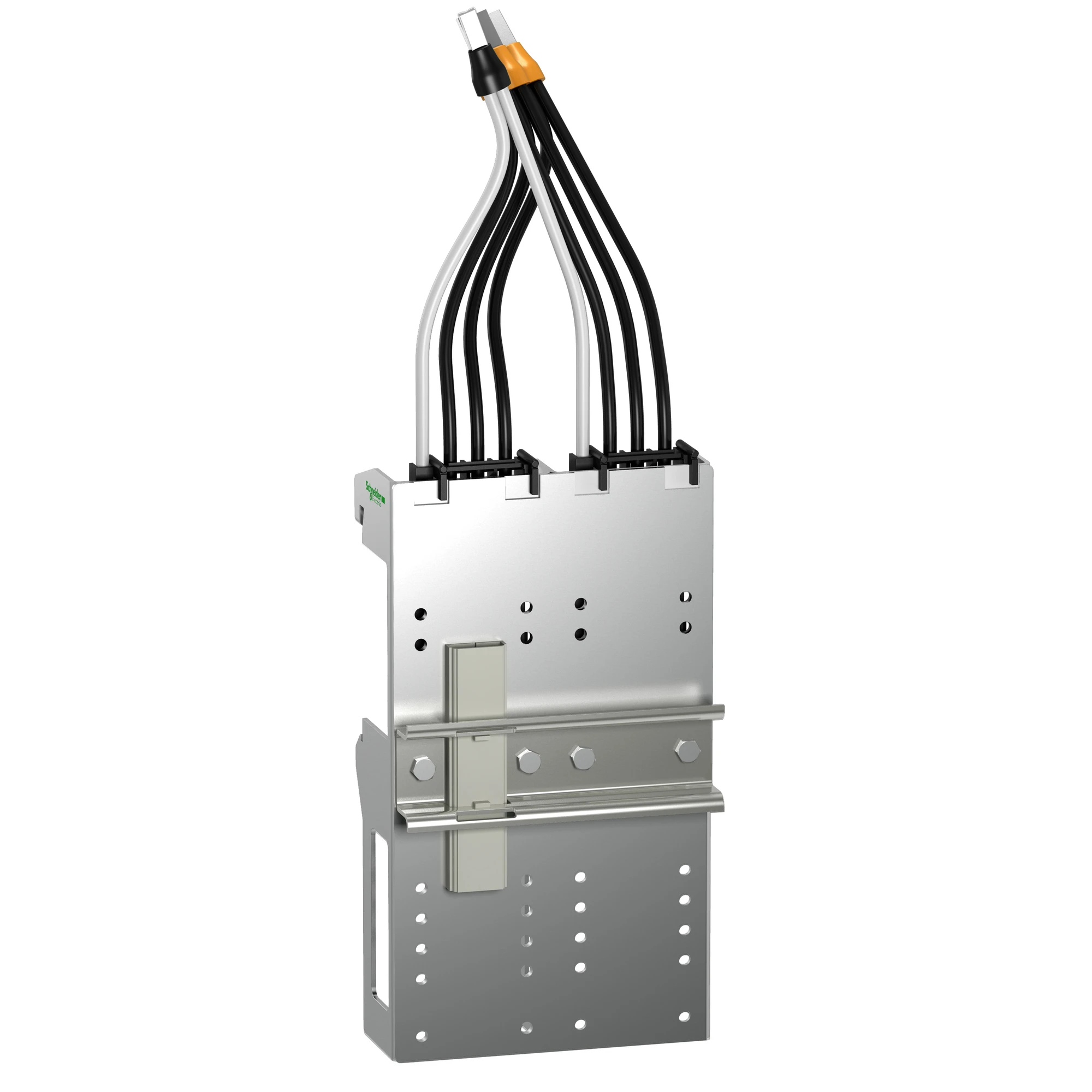 Schneider Electric AK5PA532 Busbar adapter, 50A, 3p, +1 DIN rail 6TE (img_001)