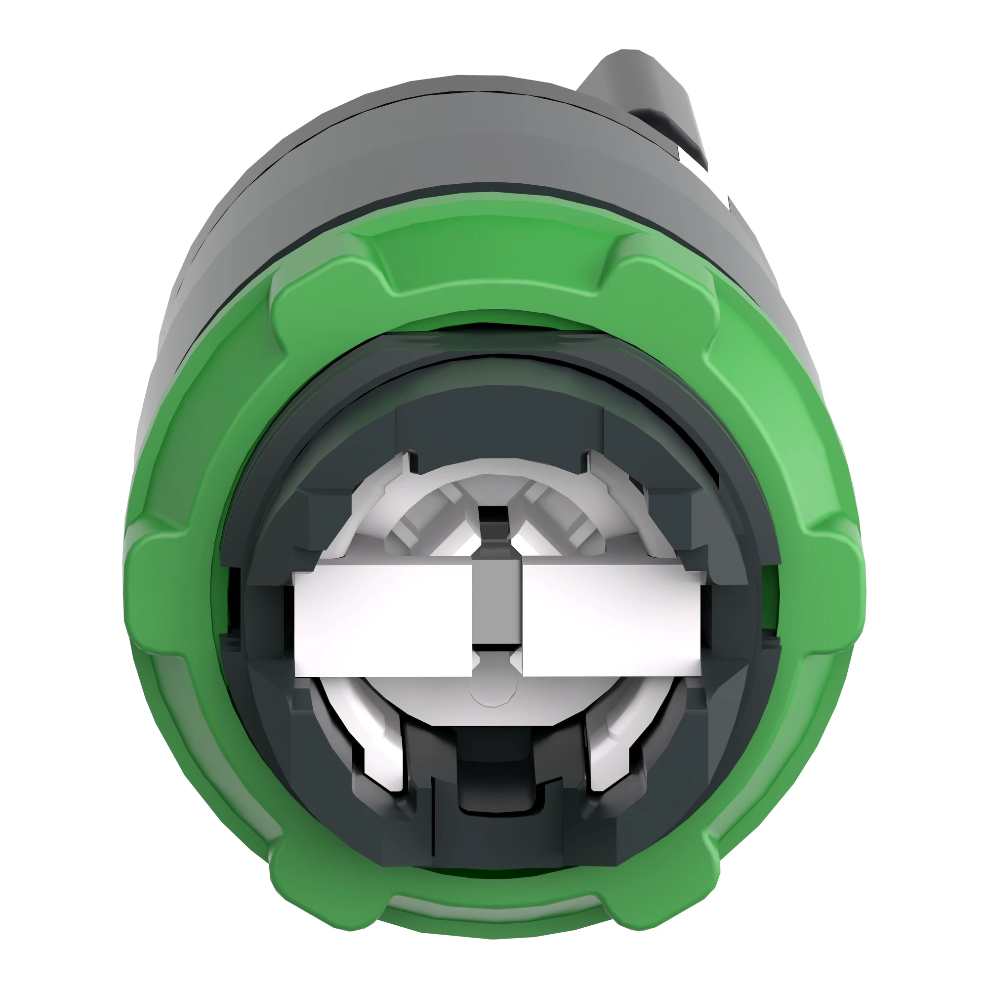 Schneider Electric ZB5AG6 Key switch, front element, Harmony XB5, plastic, 22mm, black, 2 positions, momentary (img_003)