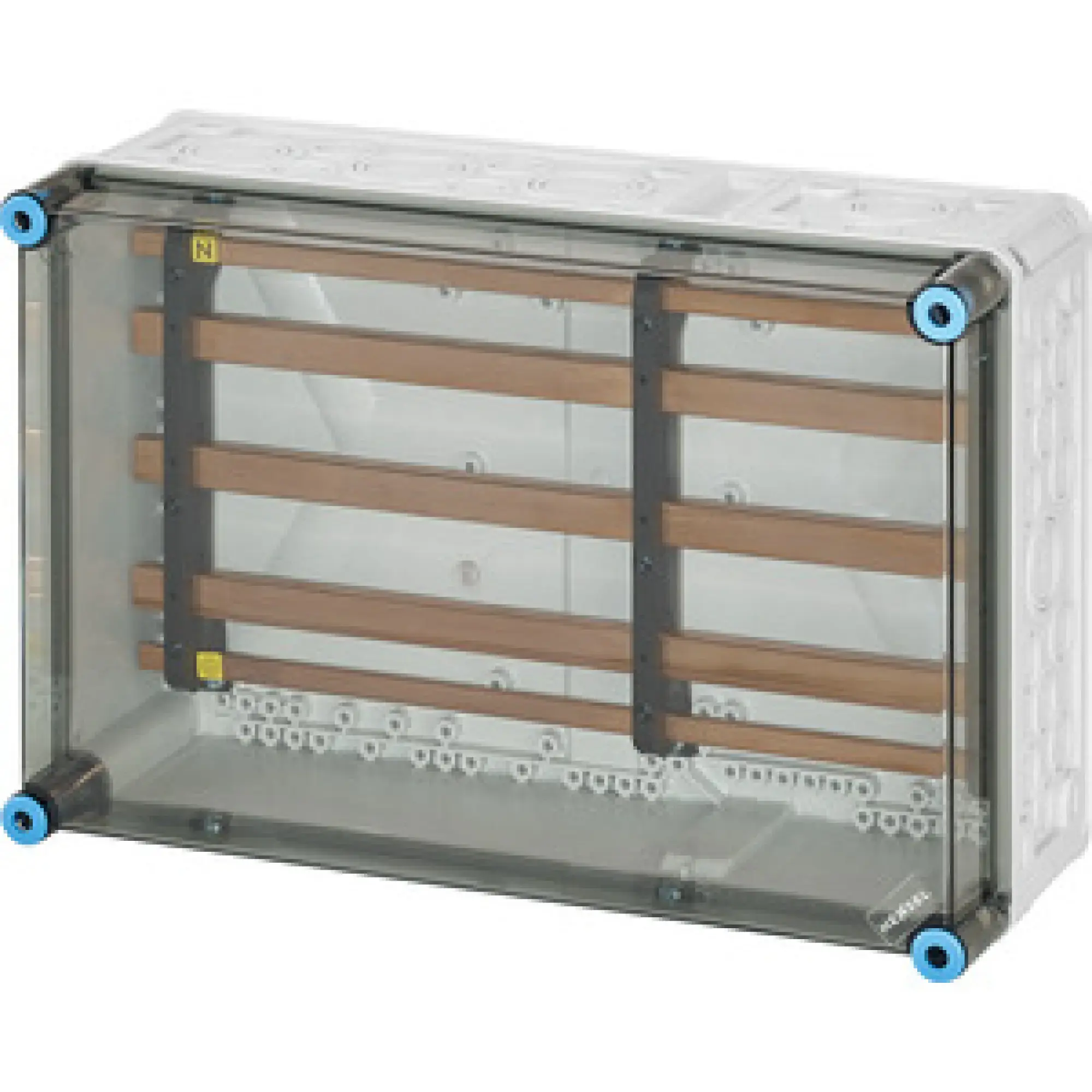 Hensel 20001439 Mi-Sammelschienengehäuse 450x300mm, Sammelschienen 400 A, 5polig Mi 6358 (img_001)