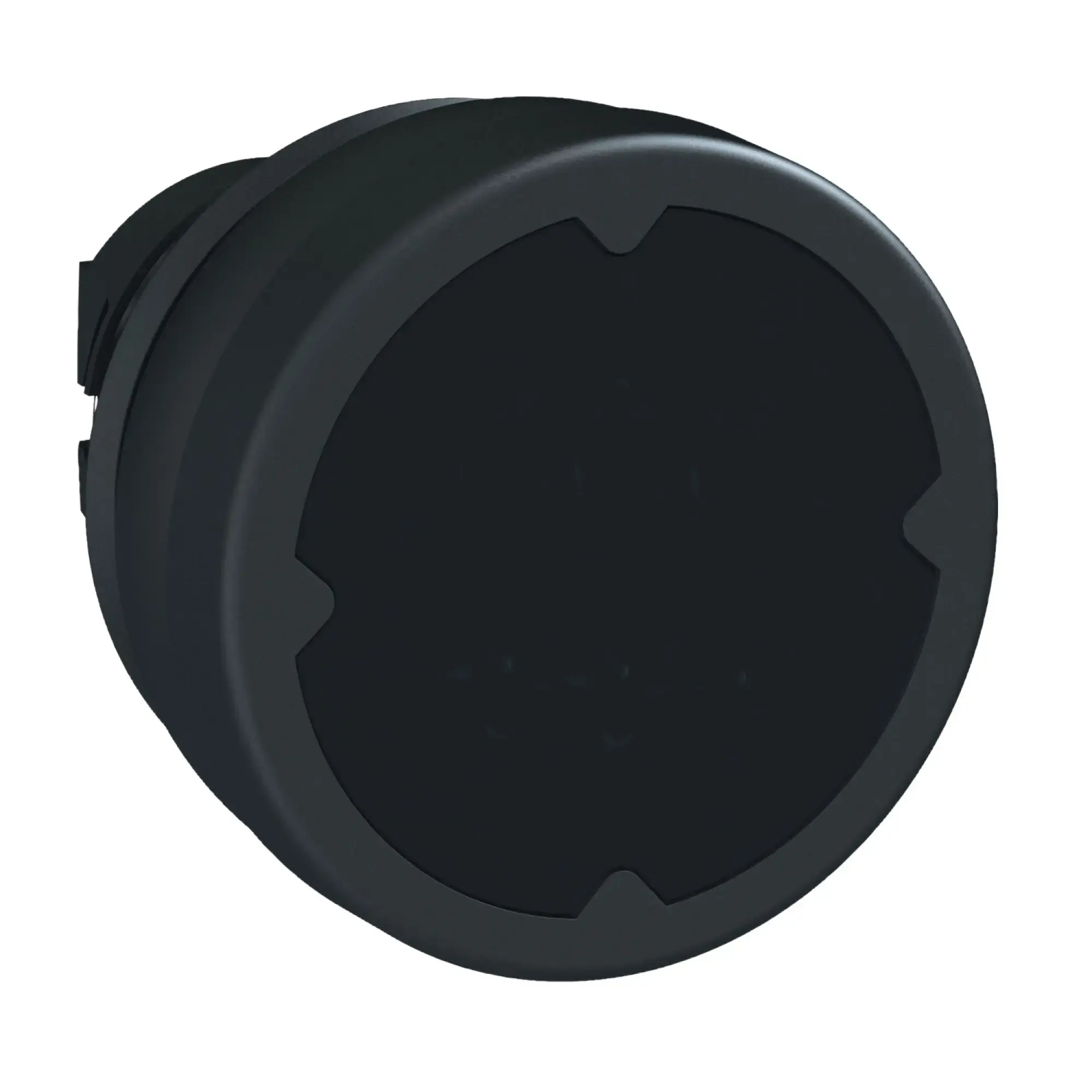 Schneider Electric ZB5AC280 Pushbutton, front element, Harmony XB5, plastic, 22mm, black, unmarked, momentary, for challenging environments (img_002)