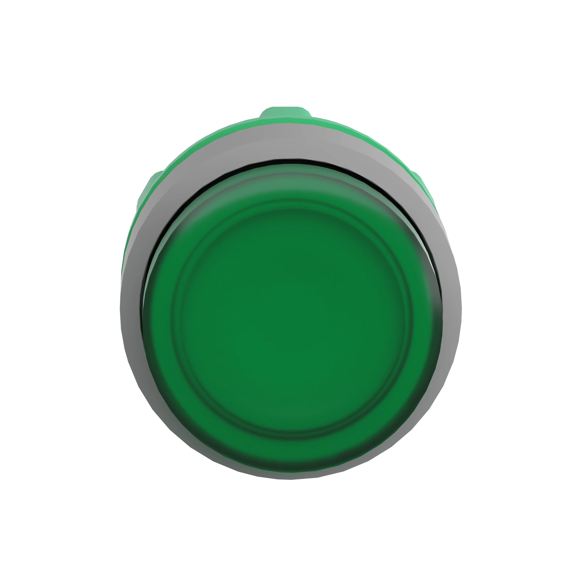 Schneider Electric ZB5AW133C0 Illuminated Push Button, Front Element, Harmony XB5, Plastic, 22mm, Light Grey, Green, Projecting, for Universal LED (img_007)
