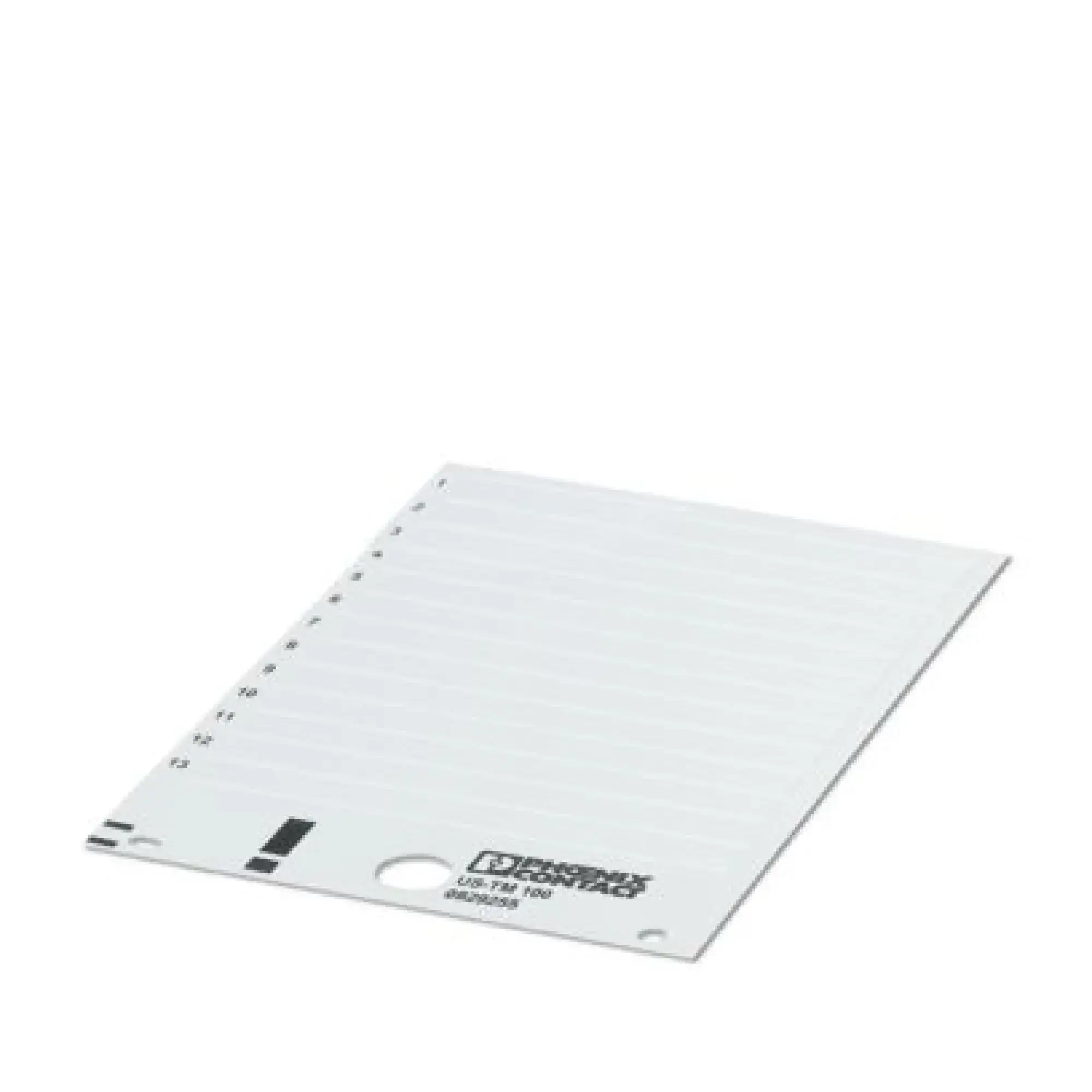 Phoenix Contact 0829255 Marker for terminal blocks US-TM 100 (img_001)