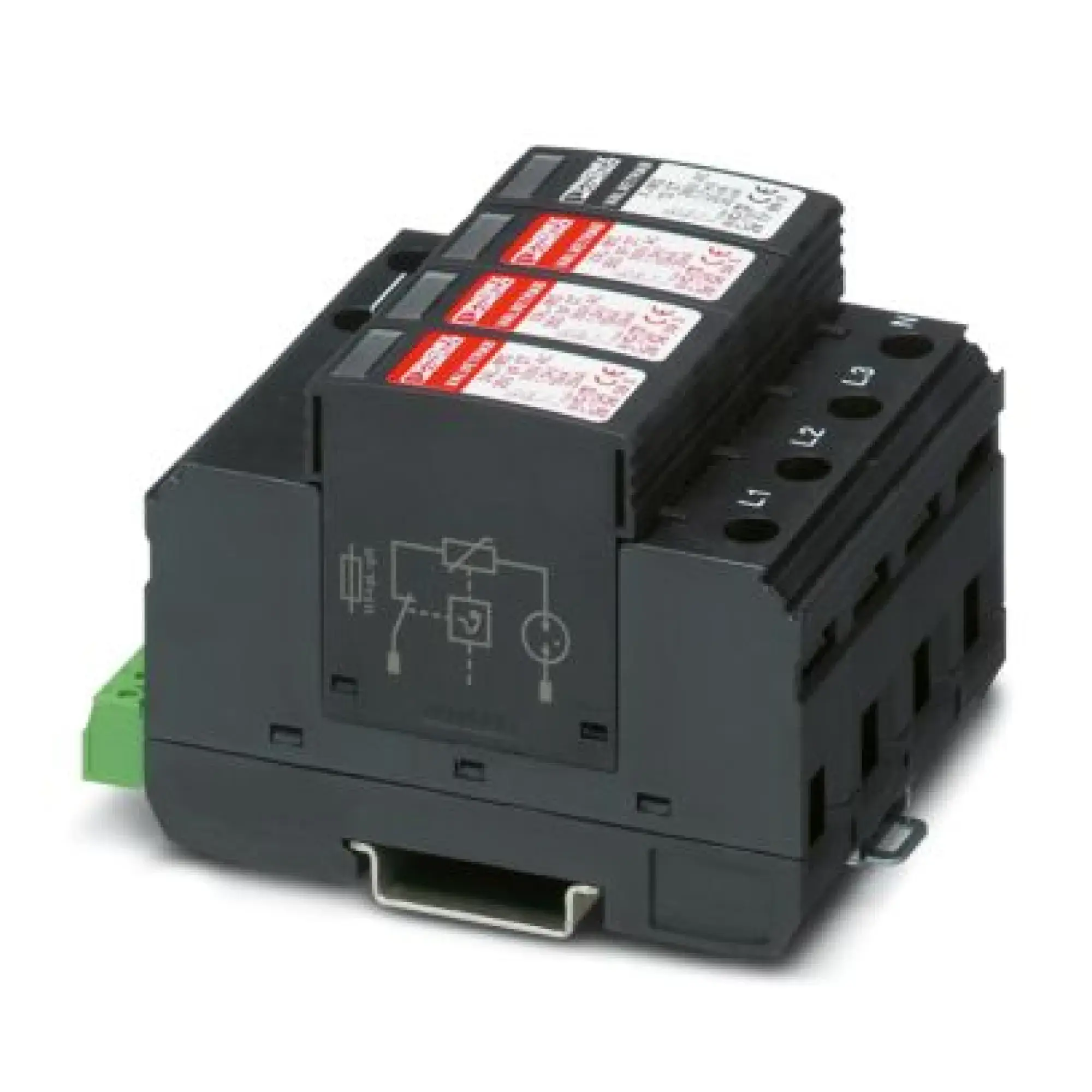 Phoenix Contact 2858632 Type 2 surge arrester VAL-MS 350VF/3+1-FM (img_001)