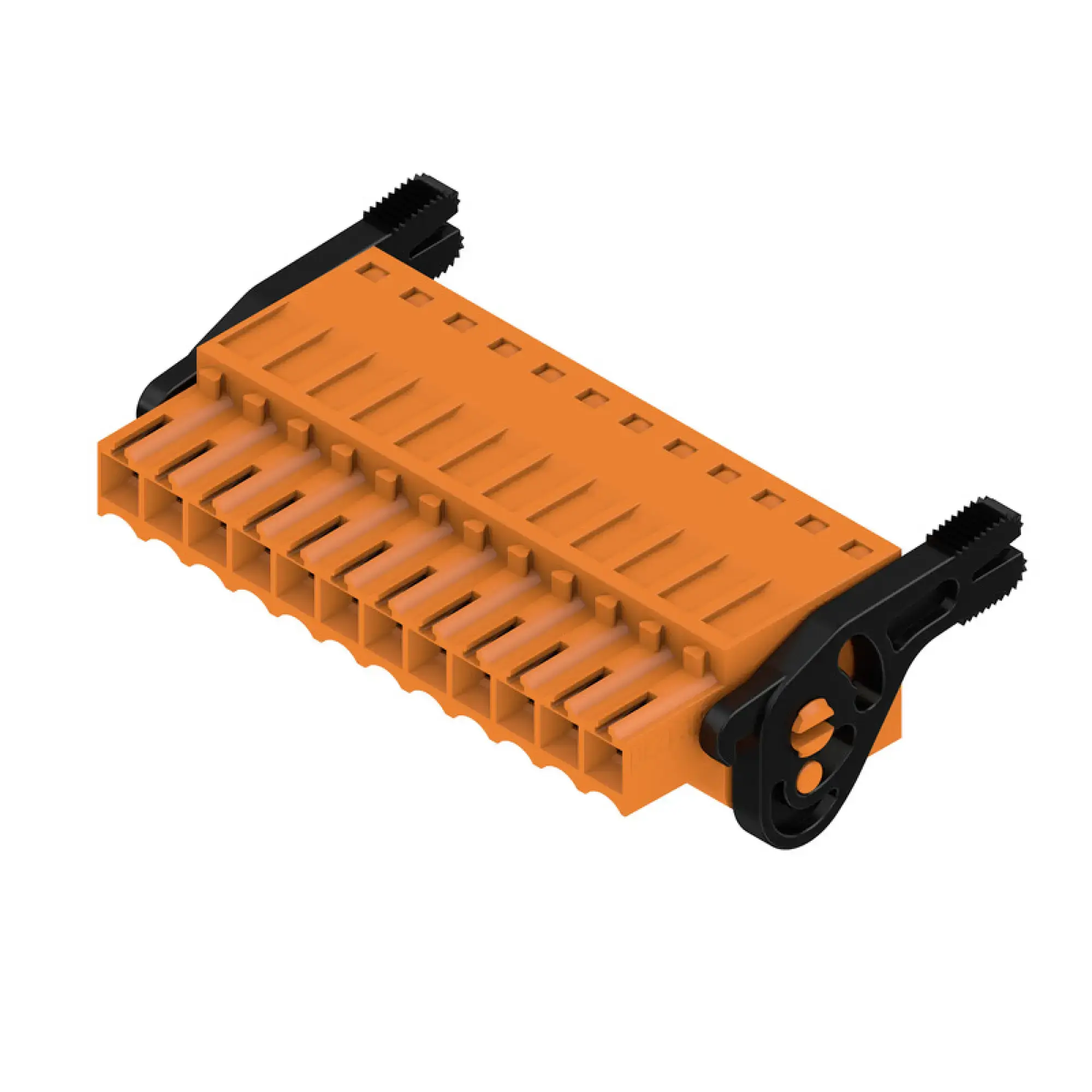 Weidmüller 1531340000 PCB connector (wire connection), 160 V, 14.5 A, Pitch in mm: 3.50, 1.5 mm², Number of poles: 12, Tension-clamp connection, Box BLZF 3.50/12/180LR SN OR BX (img_001) Weidmüller 1531340000 PCB connector (wire connection), 160 V, 14.5 A, Pitch in mm: 3.50, 1.5 mm², Number of poles: 12, Tension-clamp connection, Box BLZF 3.50/12/180LR SN OR BX (img_001)