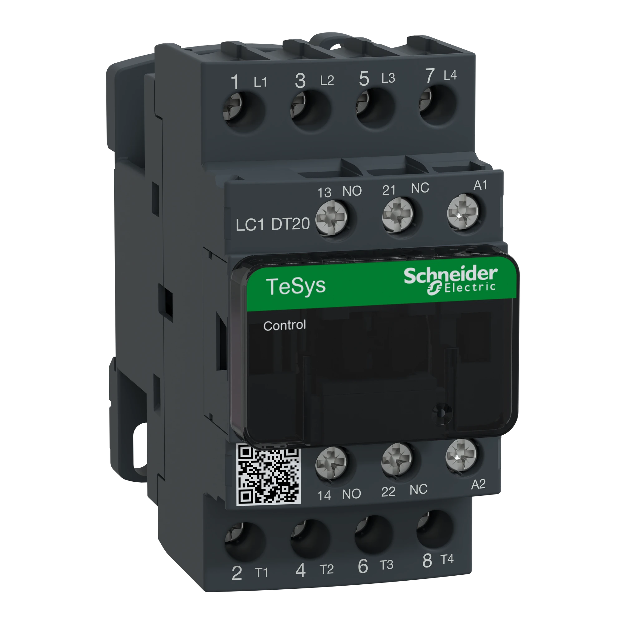 Schneider Electric LC1DT20F7 Power contactor LC1D 4p, +1NO+1NC, coil 110 V AC (img_001)