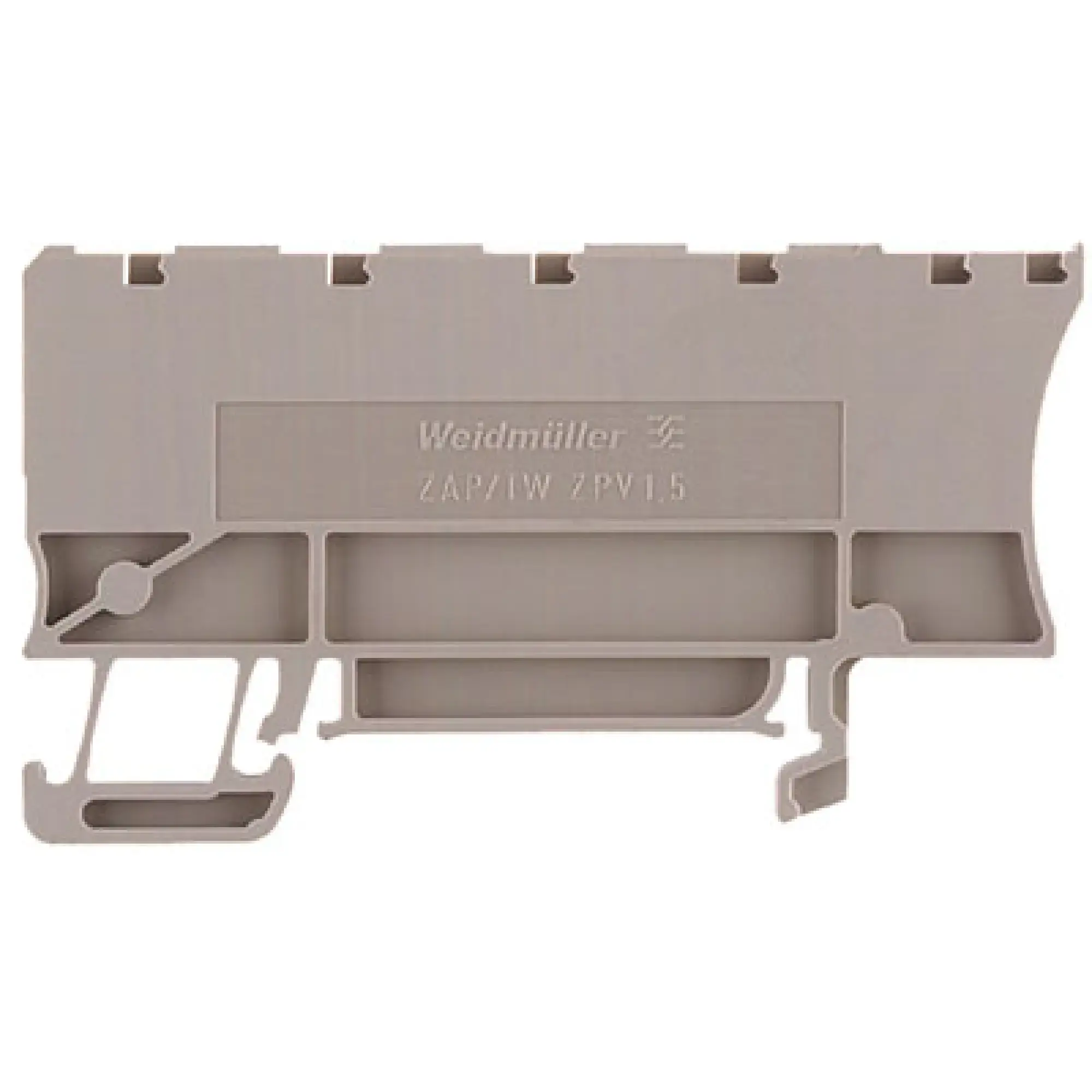 Weidmüller 1674650000 Partition plate (terminal), dark beige, Height: 67.8 mm, Width: 5.08 mm, V-0, Wemid (img_001) Weidmüller 1674650000 Partition plate (terminal), dark beige, Height: 67.8 mm, Width: 5.08 mm, V-0, Wemid (img_001)