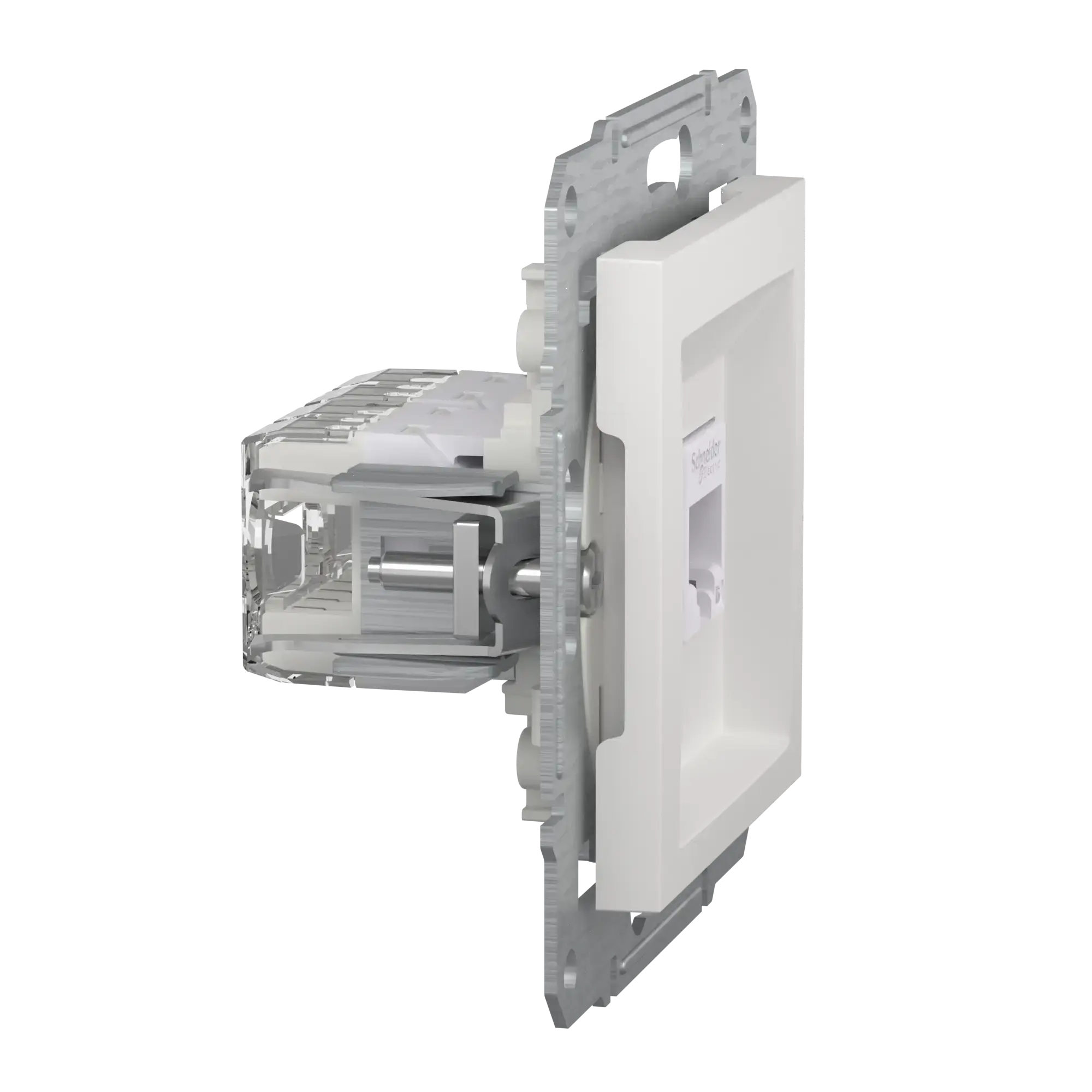 Schneider Electric EPH4870121D RJ45 Cat. 6e UTP 2-Port ICD flush-mounted, white, Asfora (img_003) Schneider Electric EPH4870121D RJ45 Cat. 6e UTP 2-Port ICD flush-mounted, white, Asfora (img_003)