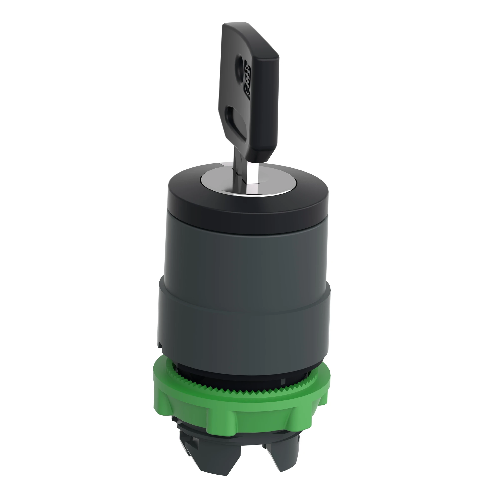 Schneider Electric ZB5AG0 Key switch, front element, Harmony XB5, plastic, 22mm, black, 3 positions, latching (img_006)
