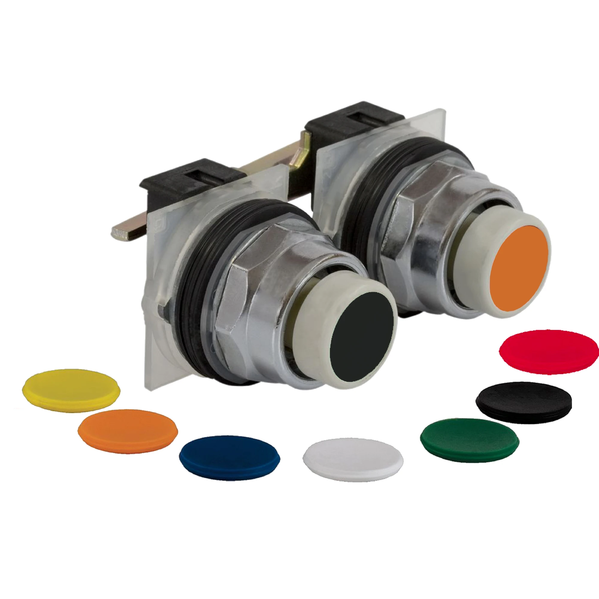 Schneider Electric 9001KR11UH1H1 Pushbutton, 7 colors to choose from, Ø 30, mechanically locked, maintained, 1 NO (img_001) Schneider Electric 9001KR11UH1H1 Pushbutton, 7 colors to choose from, Ø 30, mechanically locked, maintained, 1 NO (img_001)