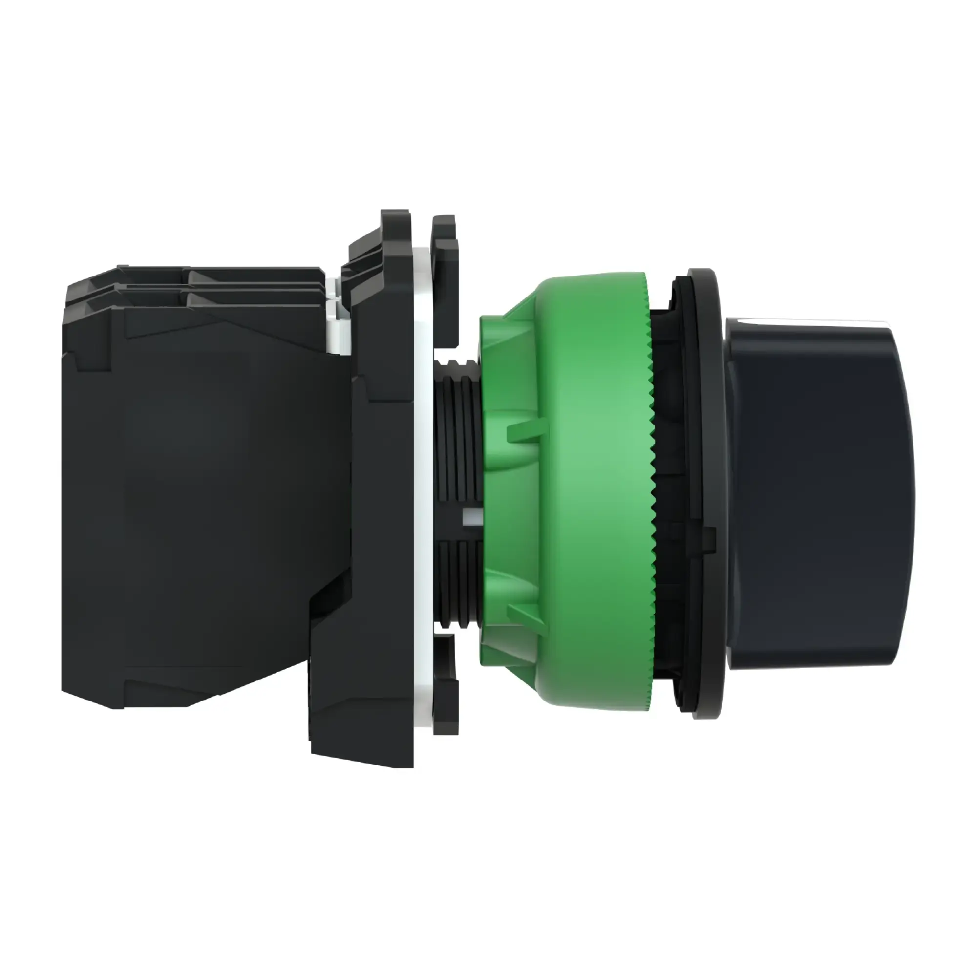 Schneider Electric XB5FD53 Selector switch, Harmony XB5F, plastic, antimicrobial, 3 positions, 30mm, center resting, left right momentary, 2NO (img_007)