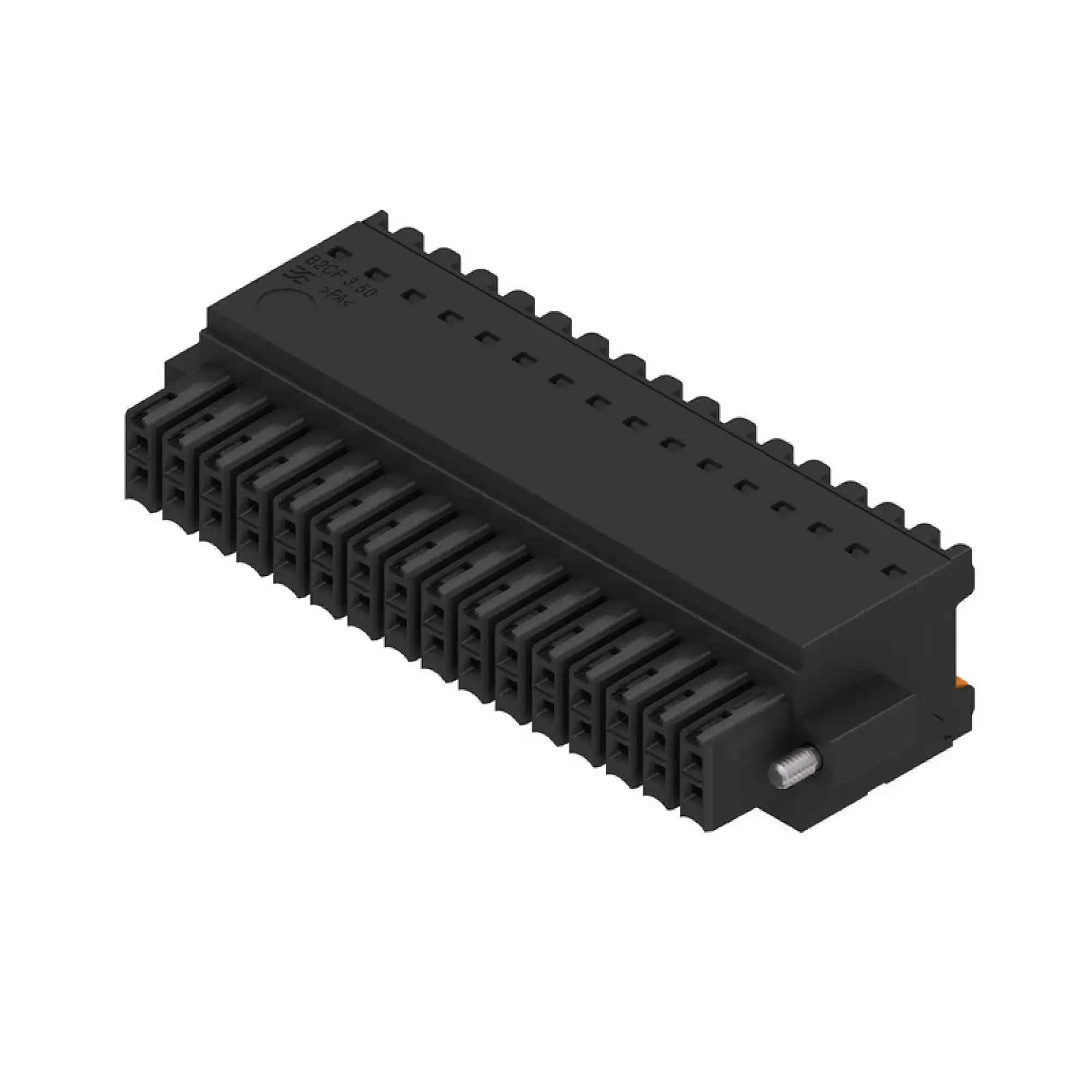 Weidmüller 1278010000 PCB connector (wire connection), 160 V, 13.4 A, Pitch in mm: 3.50, 1.5 mm², Number of poles: 32, PUSH IN with actuator, Box (img_001)