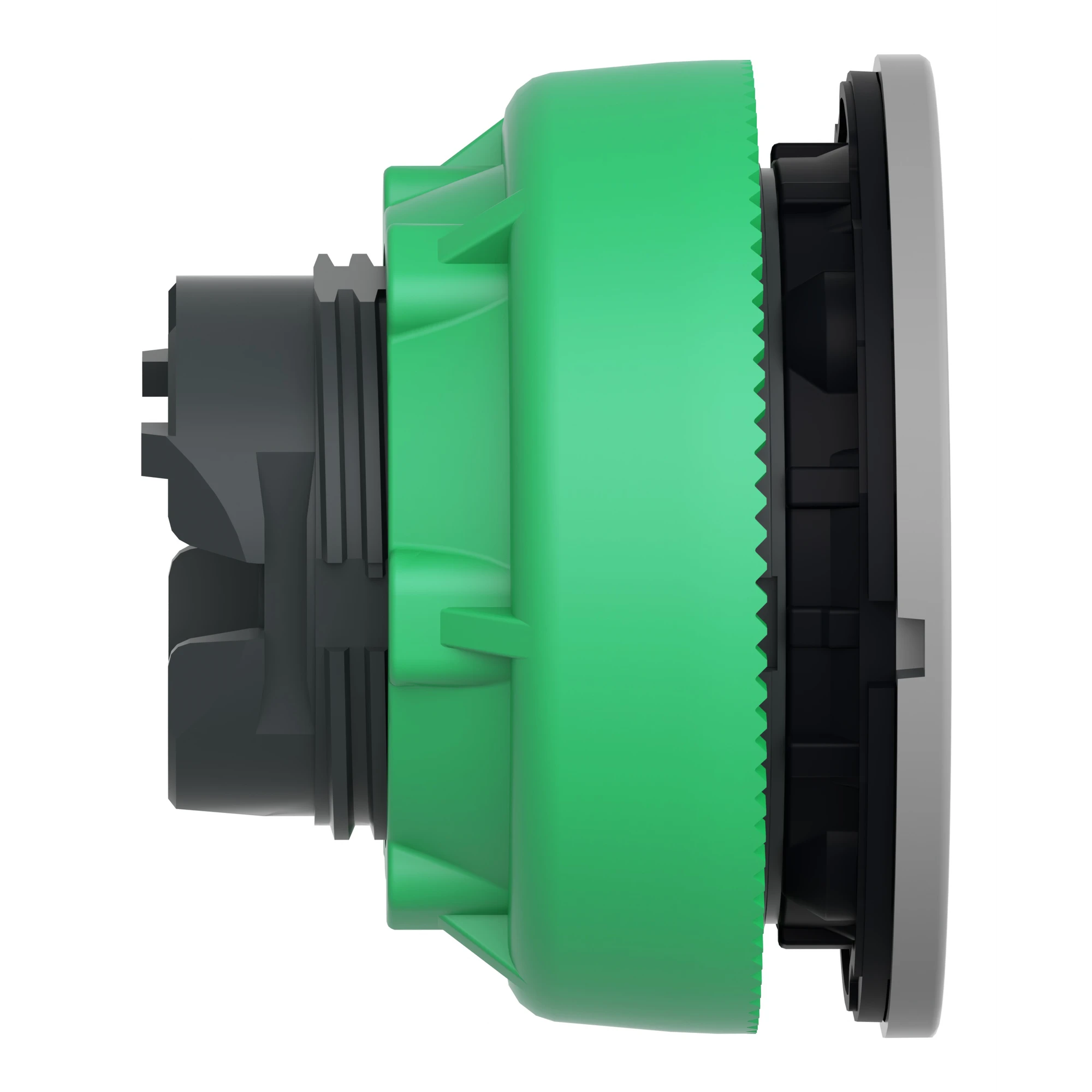 Schneider Electric ZB5FV033C0 Signal lamp, front element, Harmony XB5F, plastic, 30mm, antimicrobial, light gray, green, for universal LED (img_003) Schneider Electric ZB5FV033C0 Signal lamp, front element, Harmony XB5F, plastic, 30mm, antimicrobial, light gray, green, for universal LED (img_003)