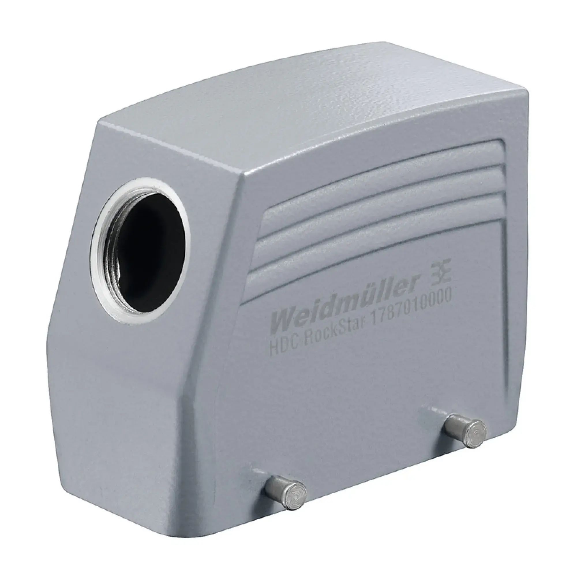 Weidmüller 1787000000 Housing industry connectors, Cable entry from side, Plug housing, Side-locking clamp on lower side, Installation size: 6, IP65, in plugged condition (img_002)