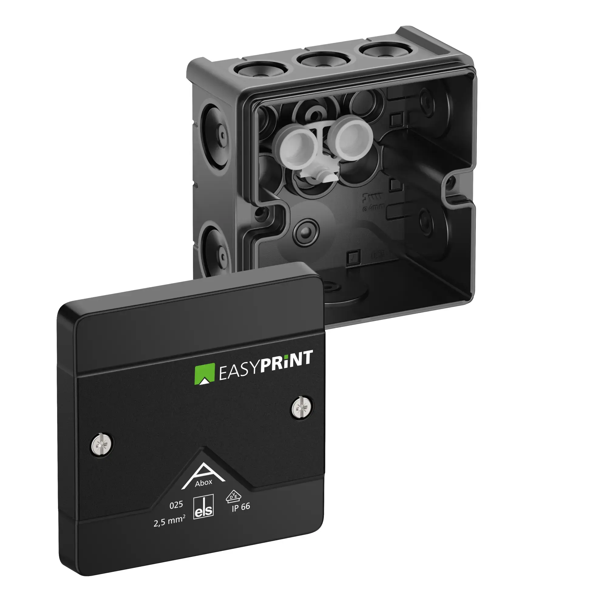 Spelsberg 802000EP Junction box, Type of protection IP66, max. 2,5², Impact strength IK07, Protection class II, Ui 1000V AC, Ui 1000V DC, DLG, VDE, Halogen free (img_001) Spelsberg 802000EP Junction box, Type of protection IP66, max. 2,5², Impact strength IK07, Protection class II, Ui 1000V AC, Ui 1000V DC, DLG, VDE, Halogen free (img_001)