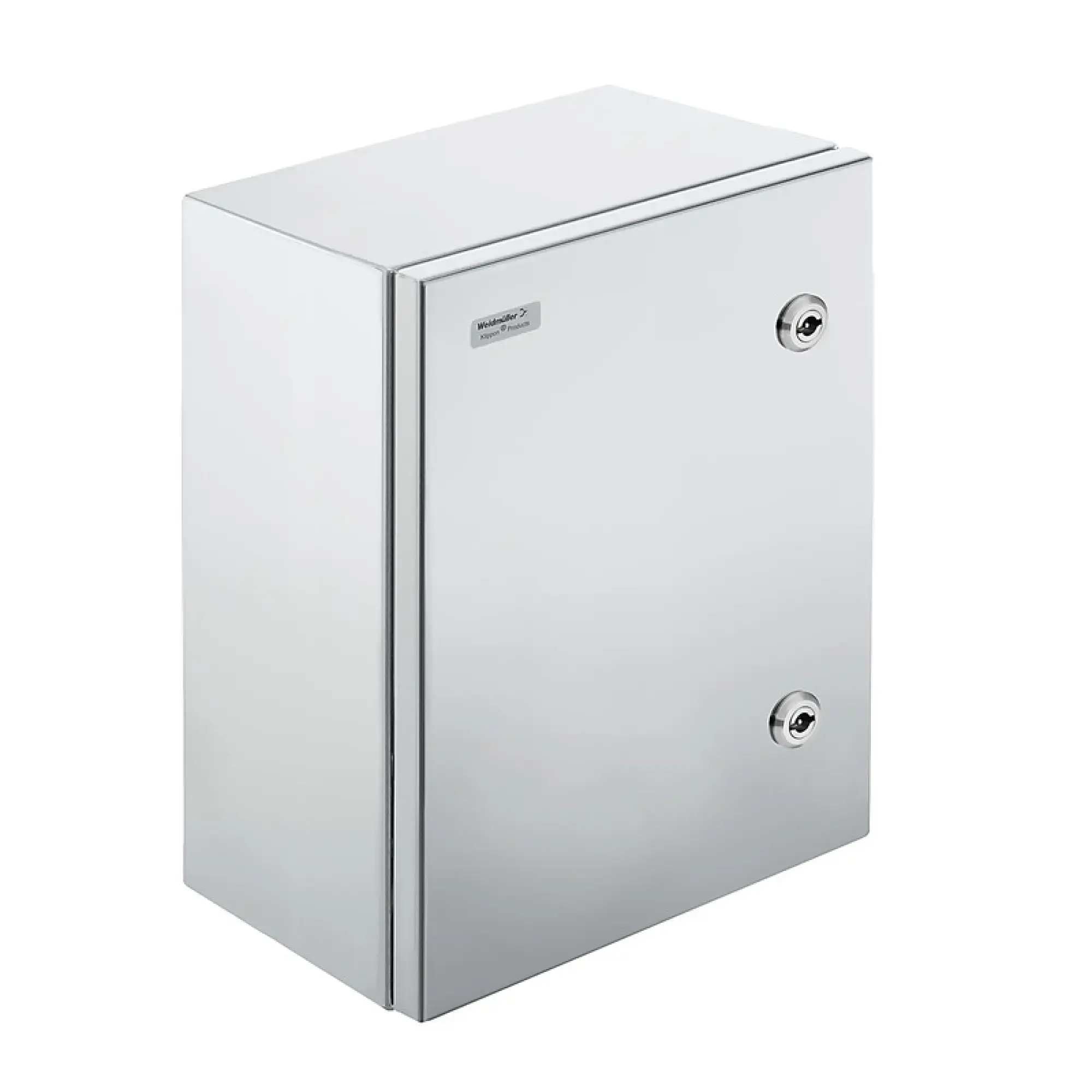 Weidmüller 8000090365 Metal housing, Width: 300 mm, Height: 400 mm, Depth: 200 mm, untreated, Flange plate: Yes, Bottom, Quarter-turn fastener with double-bit insert (img_001) Weidmüller 8000090365 Metal housing, Width: 300 mm, Height: 400 mm, Depth: 200 mm, untreated, Flange plate: Yes, Bottom, Quarter-turn fastener with double-bit insert (img_001)