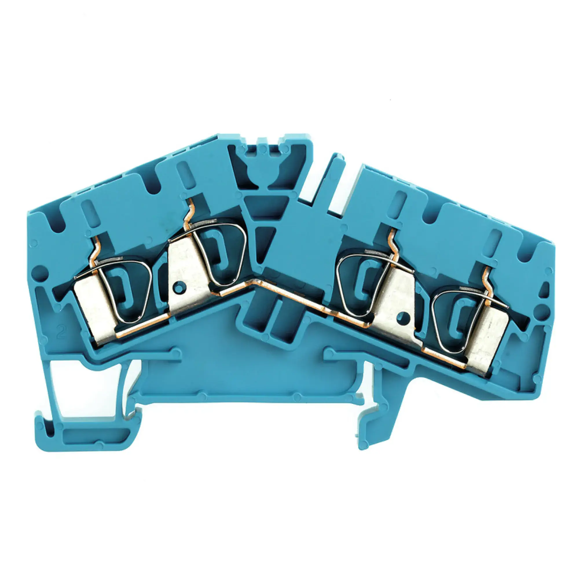 Weidmüller 1806990000 Feed-through terminal block, Tension-clamp connection, blue, 4 mm², 32 A, 800 V, Number of connections: 4 (img_001) Weidmüller 1806990000 Feed-through terminal block, Tension-clamp connection, blue, 4 mm², 32 A, 800 V, Number of connections: 4 (img_001)