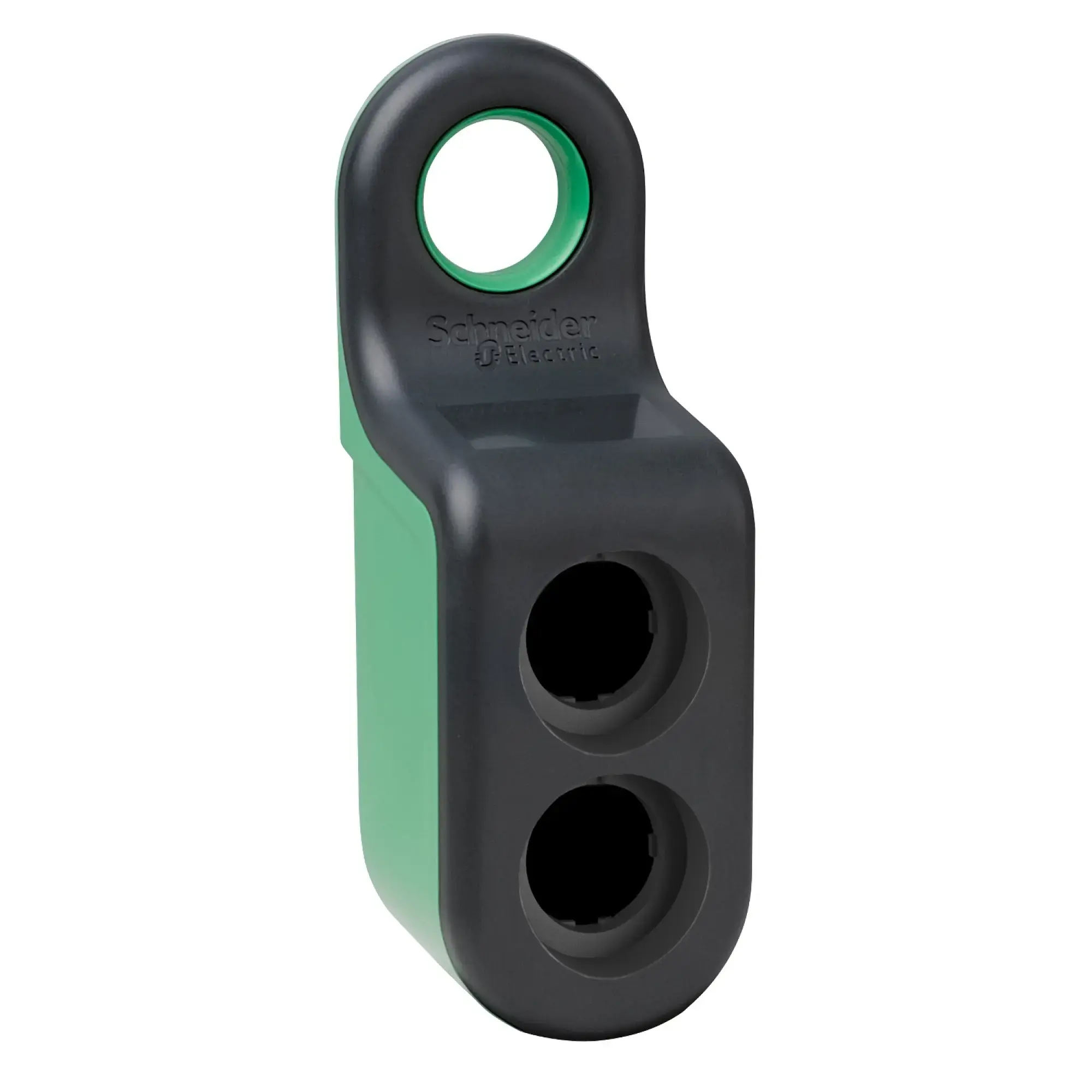 Schneider Electric ZBRM22 Empty Enclosure, Harmony XB5R, 2 Holes, Plastic, Ø22mm, Black, Green (img_008) Schneider Electric ZBRM22 Empty Enclosure, Harmony XB5R, 2 Holes, Plastic, Ø22mm, Black, Green (img_008)