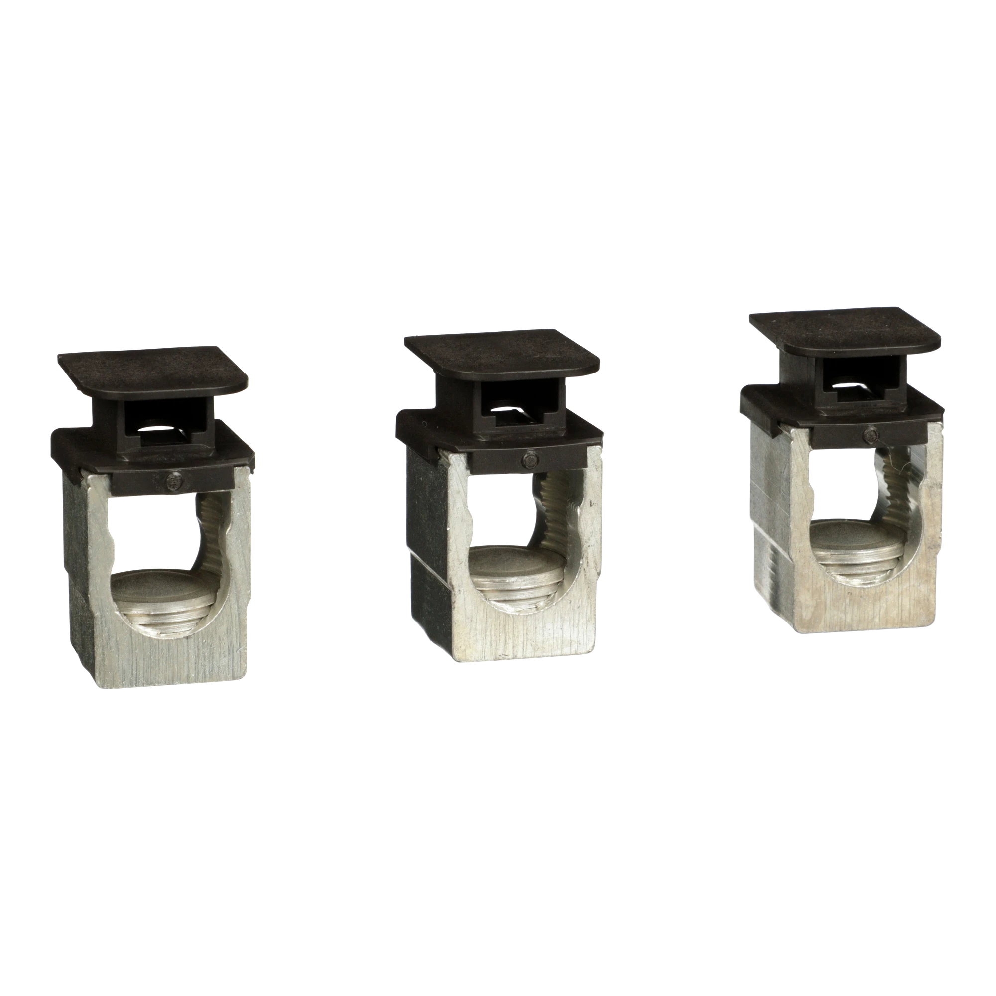 Schneider Electric AL250JD Aluminum Frame Clamps (3 pcs.) 120-185mm² for PowerPacT H-/J-Frame Circuit Breakers (img_001)