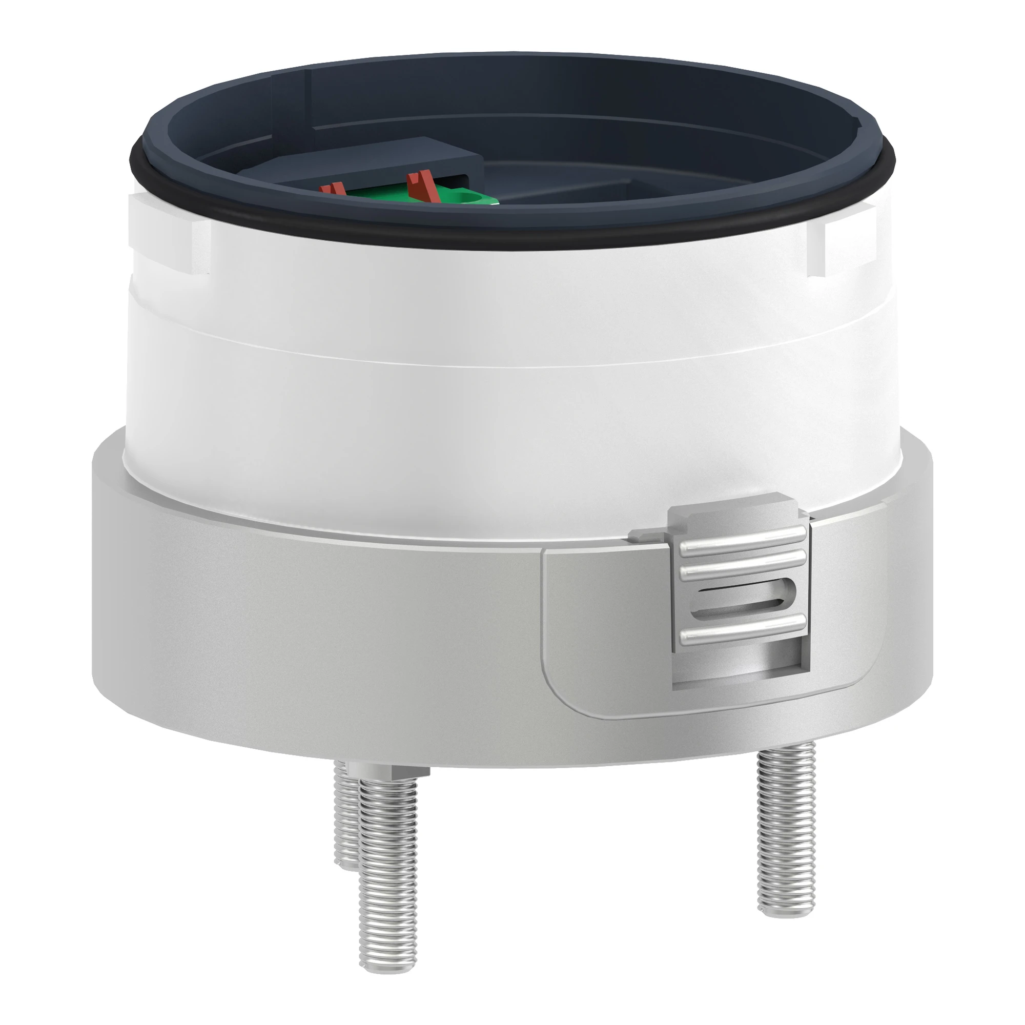 Schneider Electric XVUZ01Q Direct Mounting Plate, Harmony XVU, Modular, 3 x M4, 60mm, Silver, IP65, 24V ACDC, 110-240V AC (img_002) Schneider Electric XVUZ01Q Direct Mounting Plate, Harmony XVU, Modular, 3 x M4, 60mm, Silver, IP65, 24V ACDC, 110-240V AC (img_002)