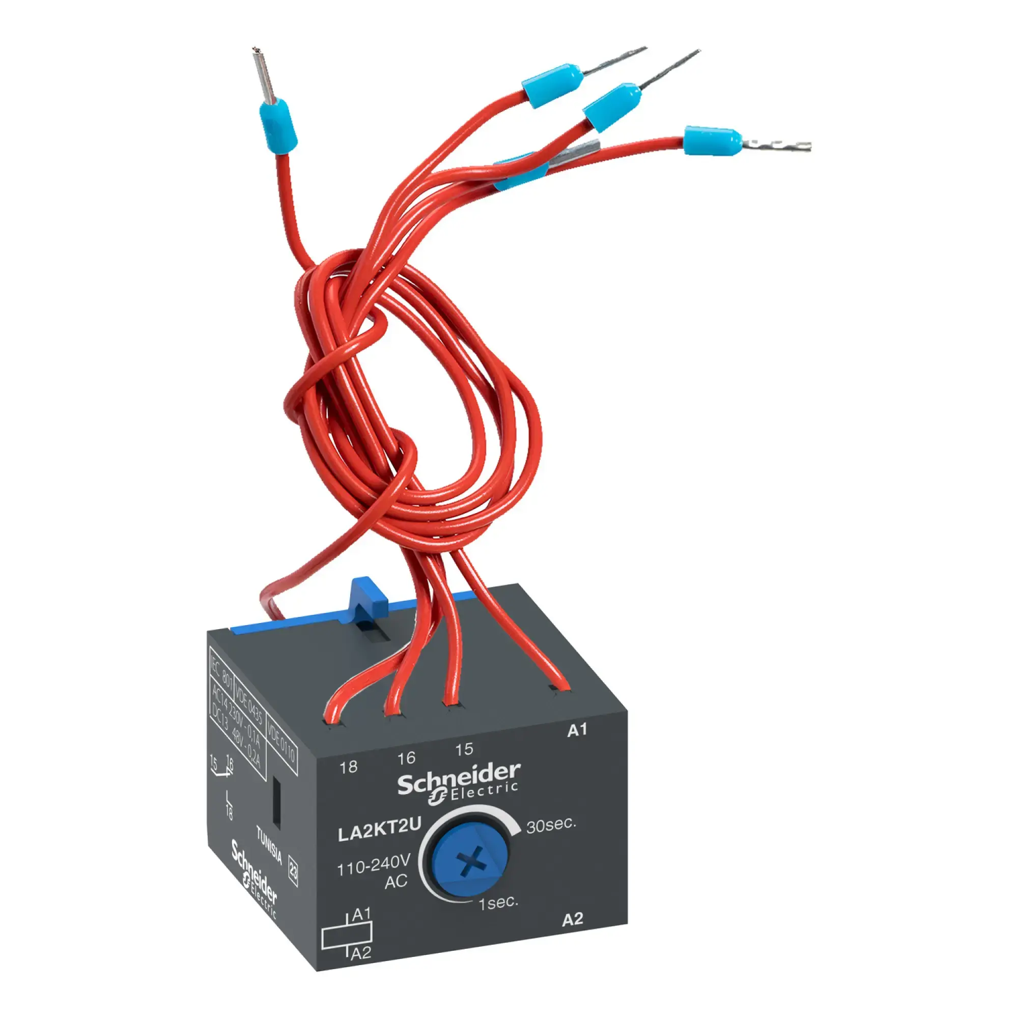 Schneider Electric LA2KT2U Auxiliary contact block TeSys, 1NO+1NC, prewired (img_002) Schneider Electric LA2KT2U Auxiliary contact block TeSys, 1NO+1NC, prewired (img_002)