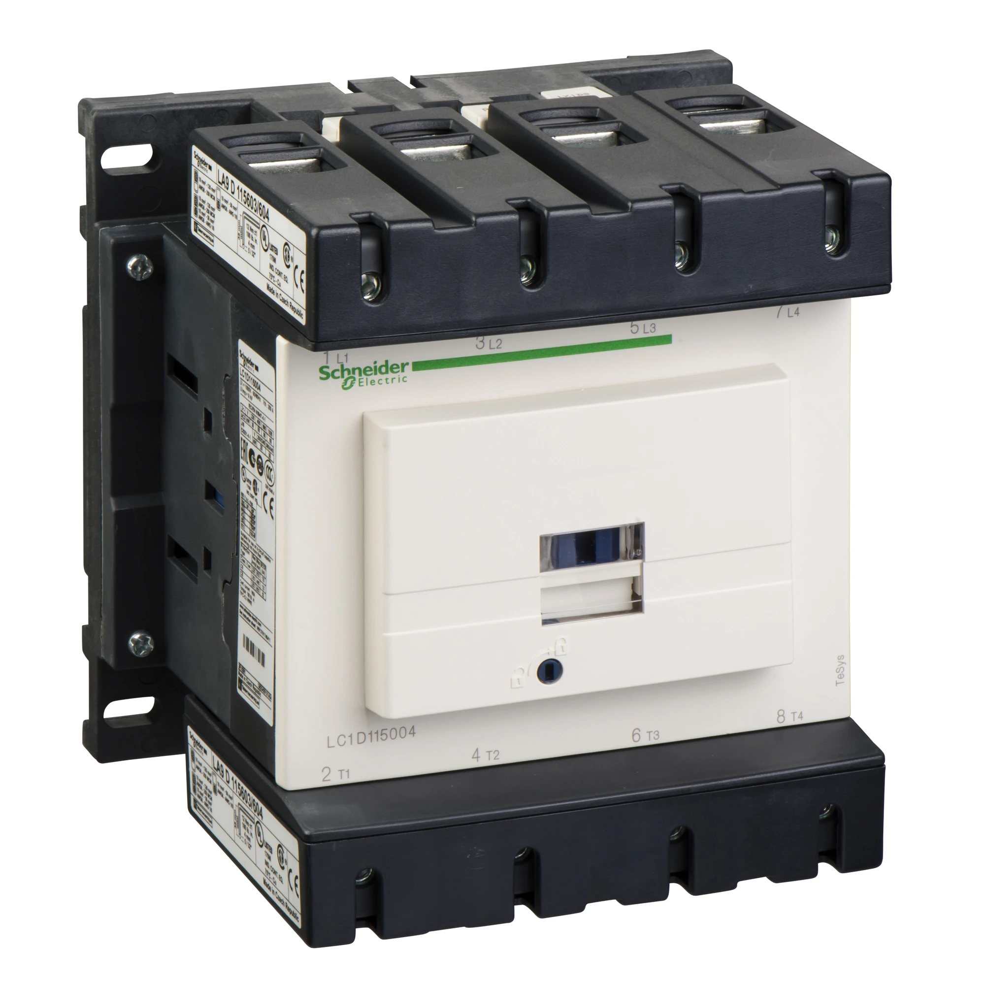 Schneider Electric LC1D115004U7 Power contactor LC1D 4p, coil 240 V AC (img_001) Schneider Electric LC1D115004U7 Power contactor LC1D 4p, coil 240 V AC (img_001)