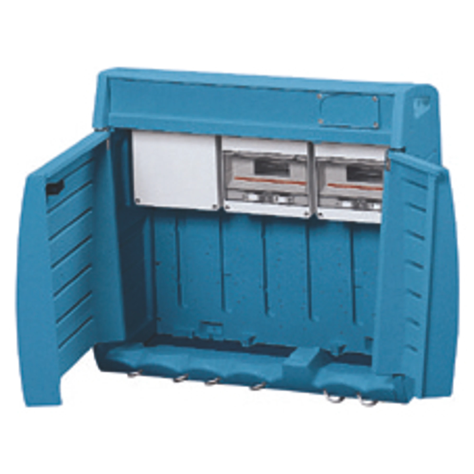 GEWISS GW68466 Q-BOX - UNWIRED - EARTH TERMINAL BLOCK (2X25)+(10X10)MM2 24 MODULES EN 50022 (img_001)