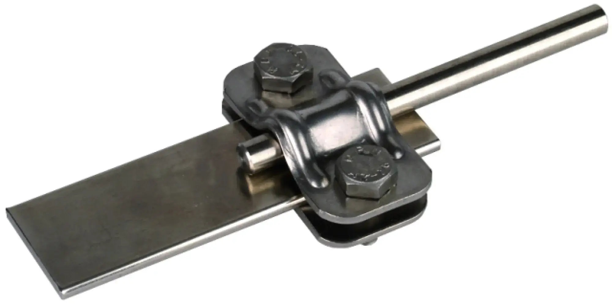 Dehn 459039 UNI disconnecting clamp, StSt for Rd 8-10/Fl 30mm (img_001)