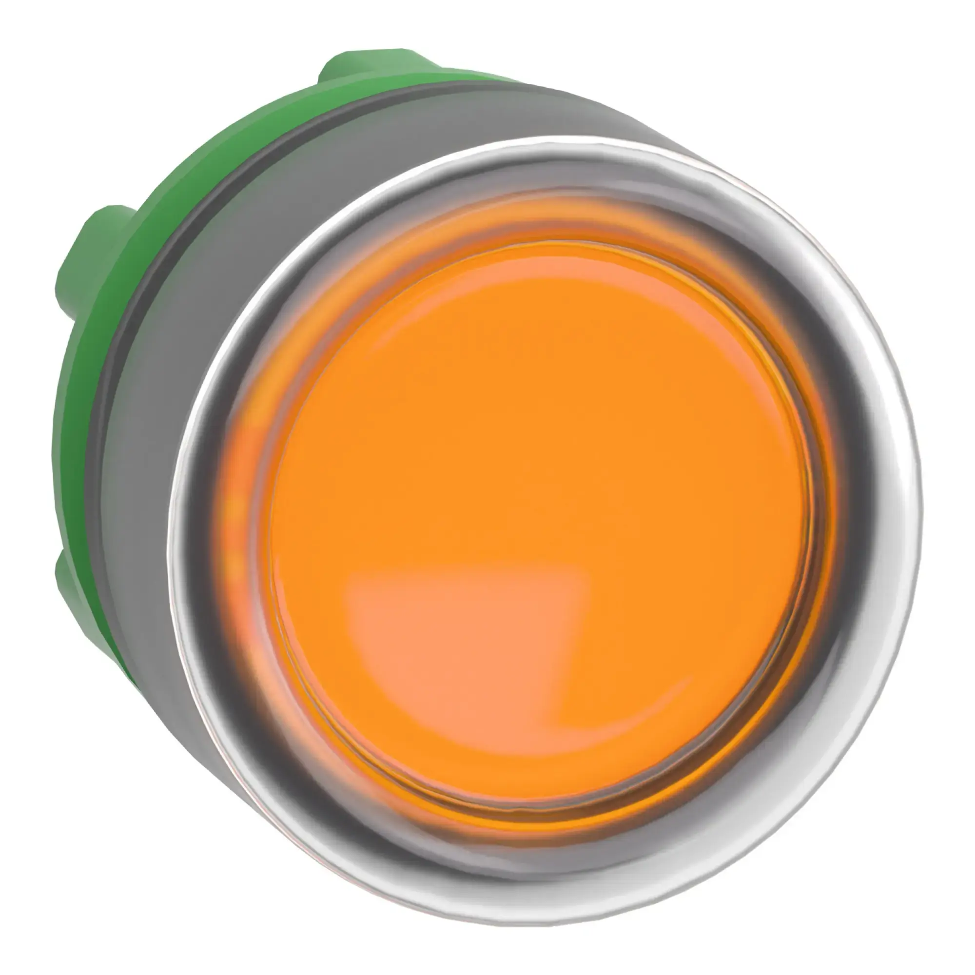 Schneider Electric ZB5AW553 Illuminated push button, front element, Harmony XB5, plastic, 22mm, orange, for universal LED, with protective cap (img_008)
