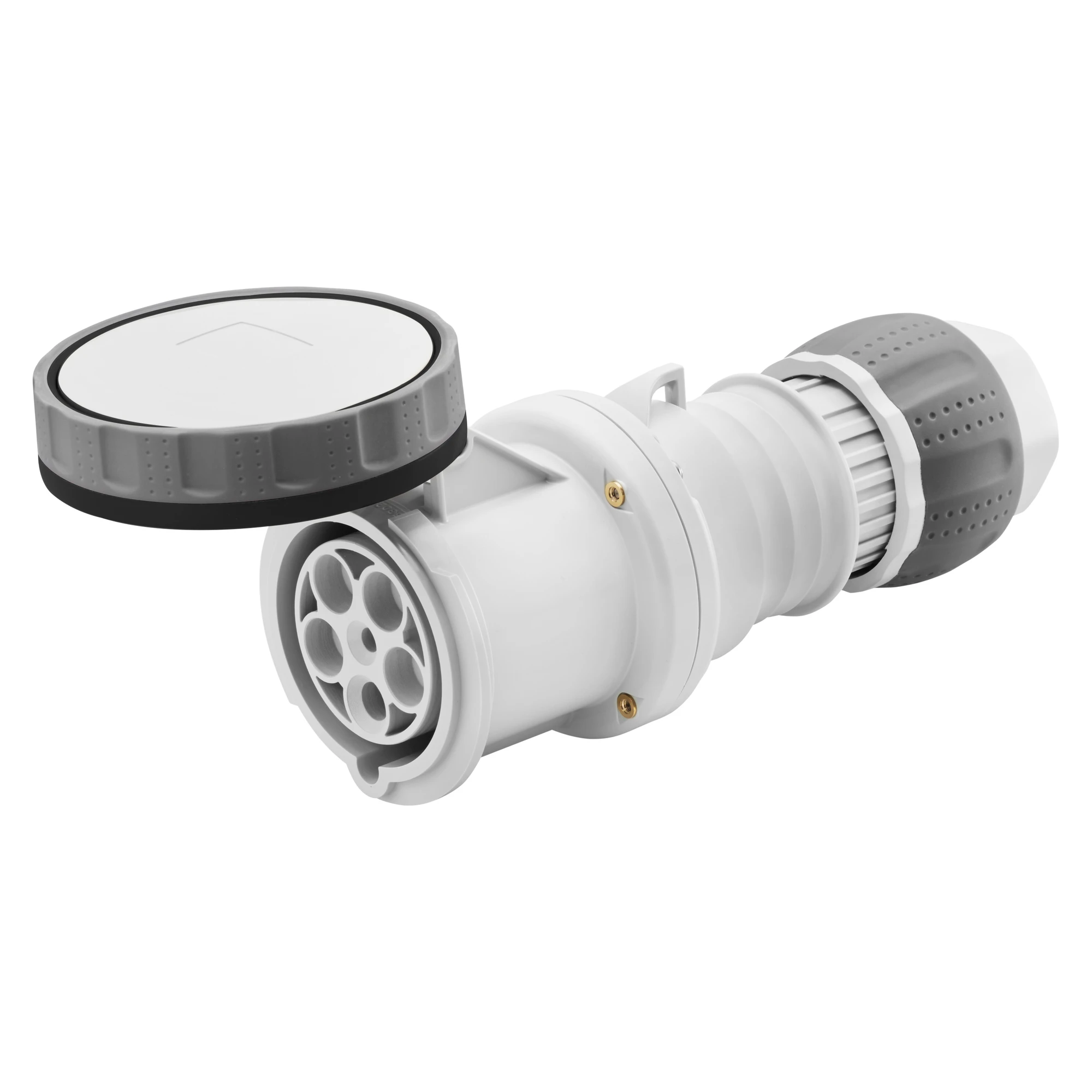 GEWISS GW62062H STRAIGHT CONNECTOR HP - IP66/IP67/IP68/IP69 - 3P+E 125A 480-500V 50/60HZ - BLACK - 7H - MANTLE TERMINAL (img_001) GEWISS GW62062H STRAIGHT CONNECTOR HP - IP66/IP67/IP68/IP69 - 3P+E 125A 480-500V 50/60HZ - BLACK - 7H - MANTLE TERMINAL (img_001)