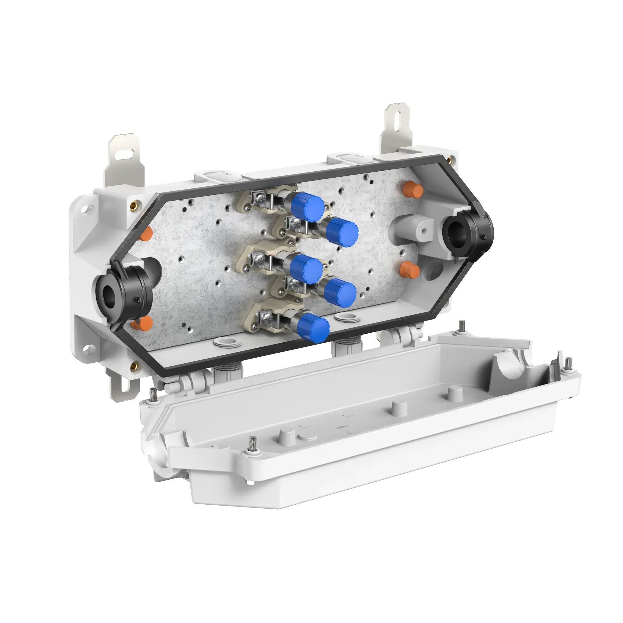 Spelsberg 30200101 Junction box, grey, Type of protection IP66/IP67, Impact strength IK09, Protection class II, Rated voltage 400V AC, Halogen free (img_001) Spelsberg 30200101 Junction box, grey, Type of protection IP66/IP67, Impact strength IK09, Protection class II, Rated voltage 400V AC, Halogen free (img_001)