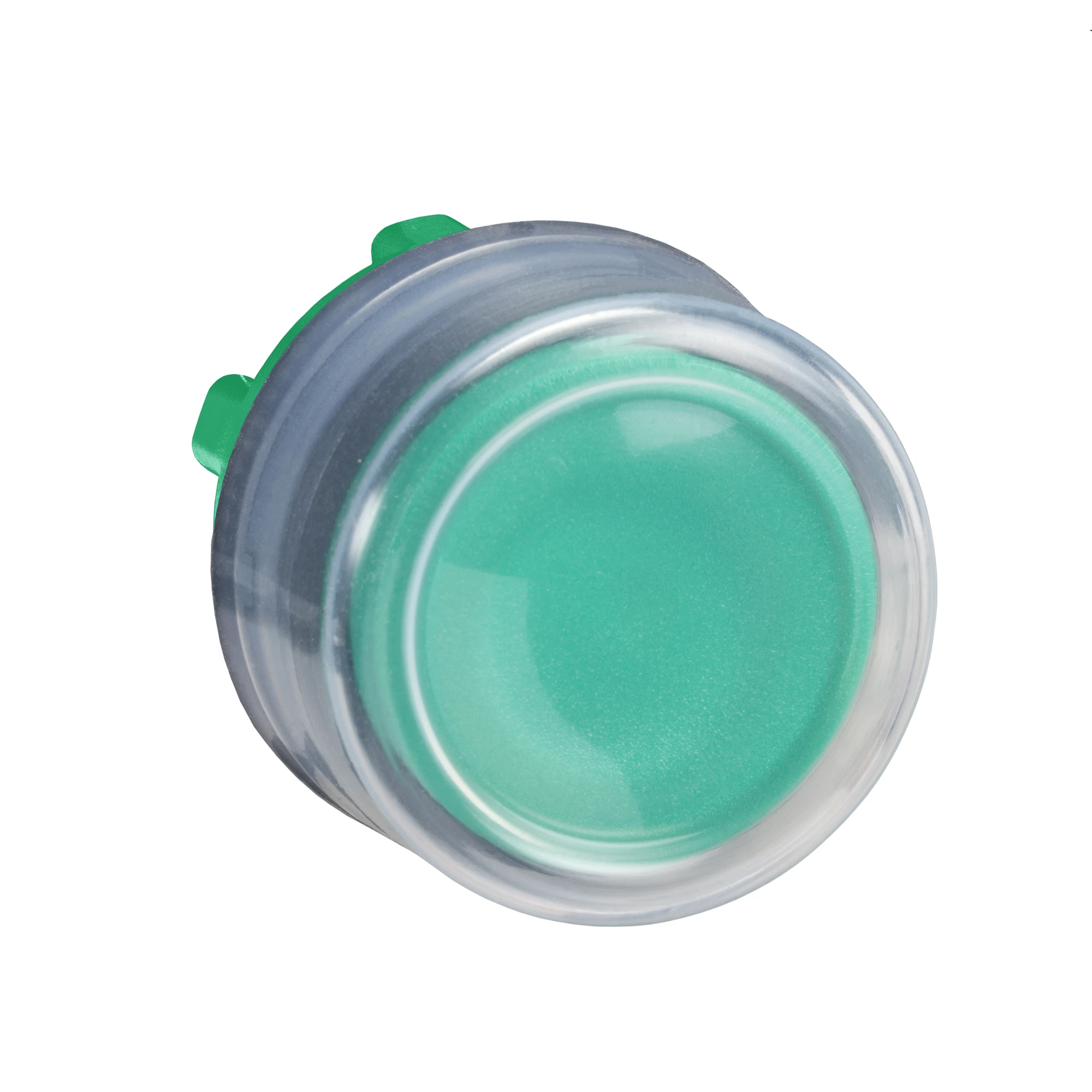 Schneider Electric ZB5APA3 Push button, front element, Harmony XB5, plastic, 22mm, green, unlabeled, momentary, with protective cap (img_001)
