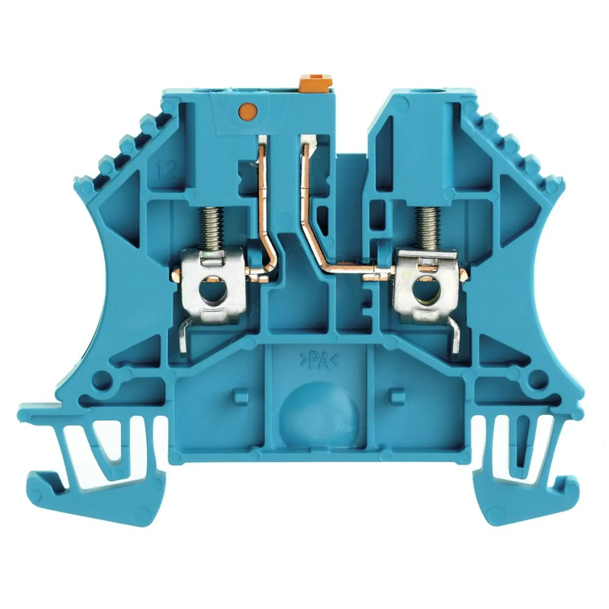 Weidmüller 8731660000 Test-disconnect terminal, Screw connection, blue, 2.5 mm², 24 A, 800 V, Number of connections: 2, Number of levels: 1 (img_001) Weidmüller 8731660000 Test-disconnect terminal, Screw connection, blue, 2.5 mm², 24 A, 800 V, Number of connections: 2, Number of levels: 1 (img_001)