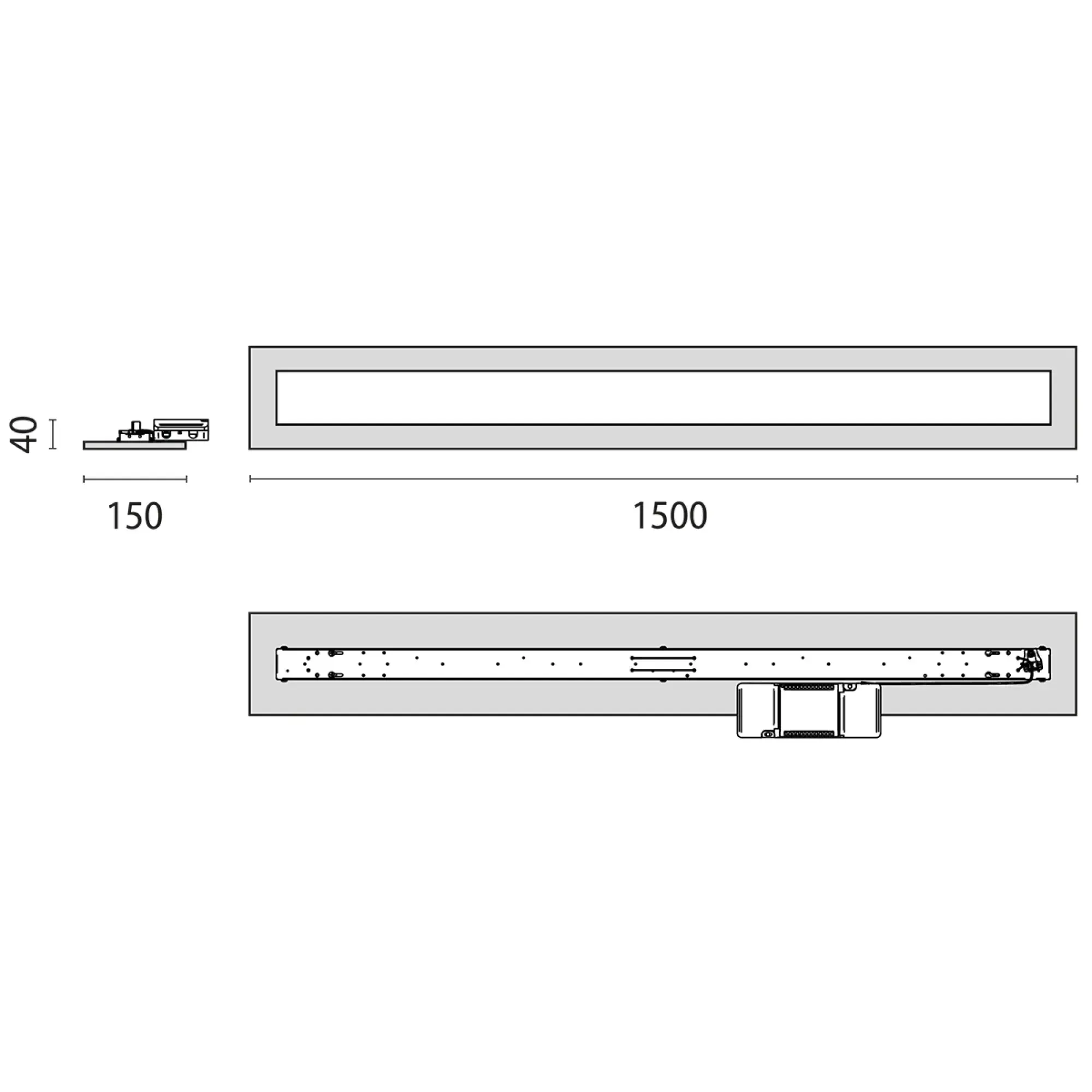 Performance iN Lighting 3123269 LED-Einlegeleuchte 4000K 24W statisch Mikroprisma 3123269 (img_003)