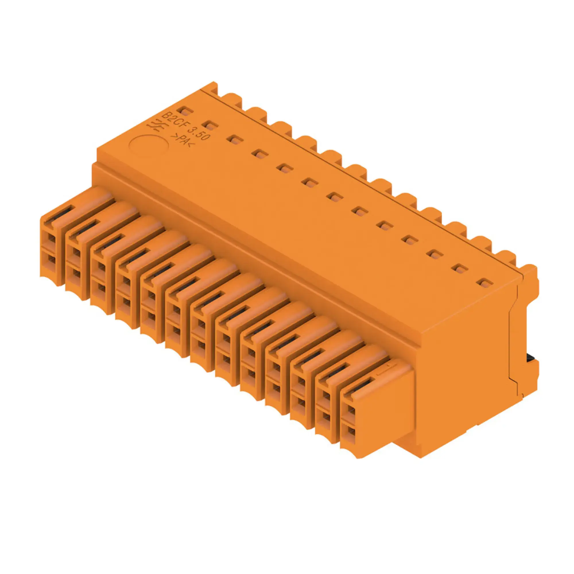 Weidmüller 1277390000 PCB connector (wire connection), 160 V, 13.4 A, Pitch in mm: 3.50, 1.5 mm², Number of poles: 26, PUSH IN with actuator, Box (img_001)