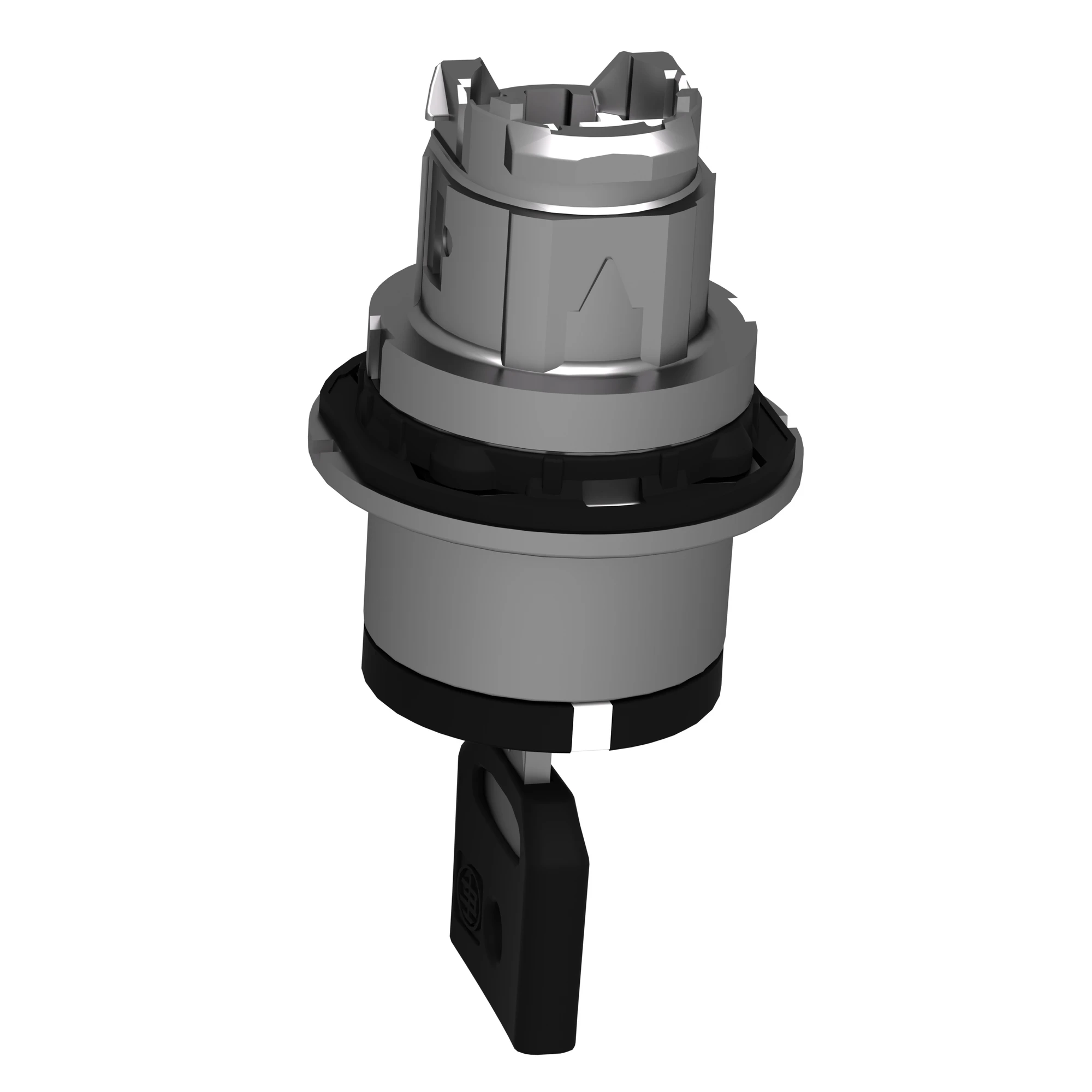 Schneider Electric ZB4FG0 Key switch, Front element, Harmony XB4F, Metal, 30mm, black, 3 positions, latching (img_006)