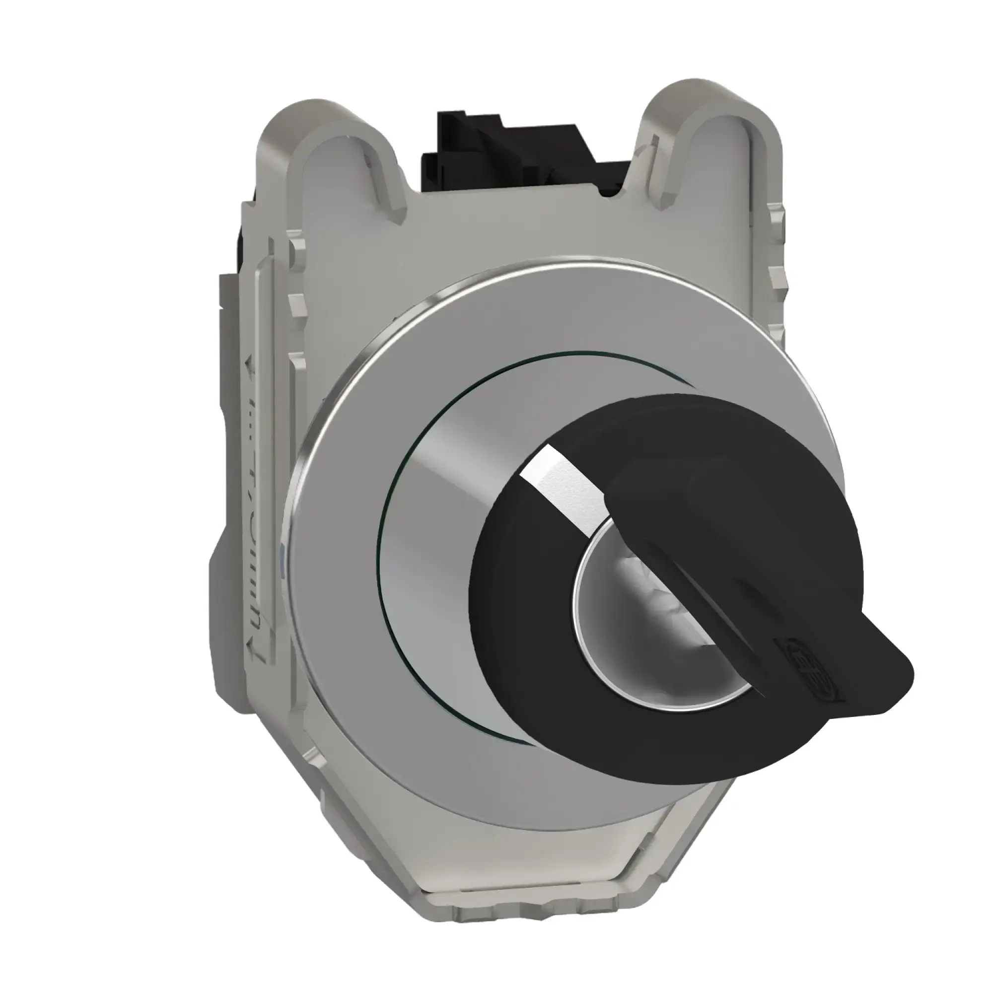 Schneider Electric XB4FG41 Key switch, Harmony XB4F, metal, 30mm, black, 2 positions, latching, Ronis 455, 1S (img_010)