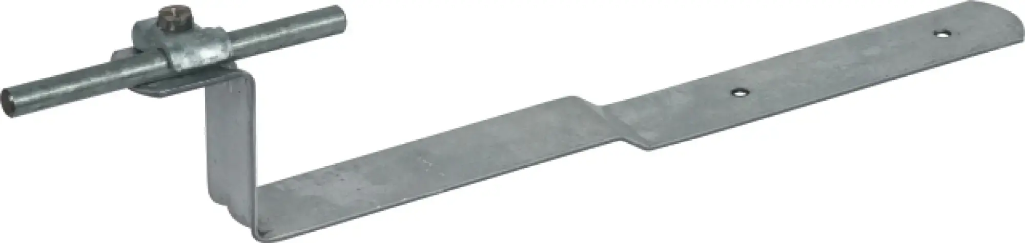 Dehn 202010 Roof conductor holder DEHNQUICK St/tZn f. Rd 6-10mm, brace L 260mm St/tZn cranked (img_001)
