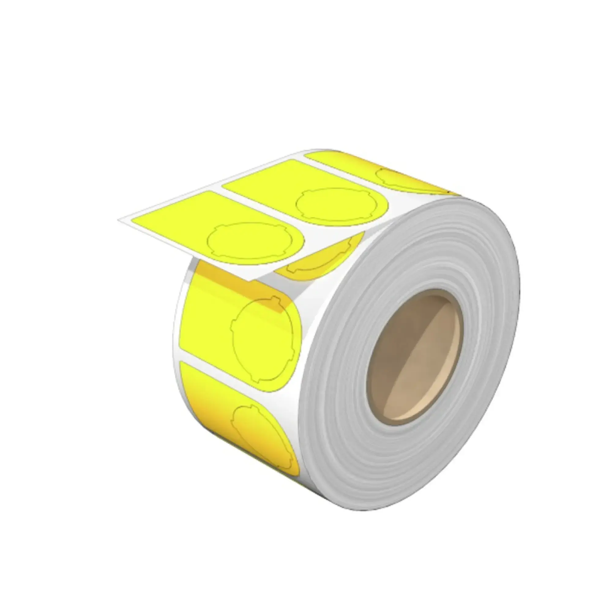 Weidmüller 2496930000 Device marking, Width: 27 mm, Polyester, yellow, Operating temperature range: -40...120 °C (img_001) Weidmüller 2496930000 Device marking, Width: 27 mm, Polyester, yellow, Operating temperature range: -40...120 °C (img_001)