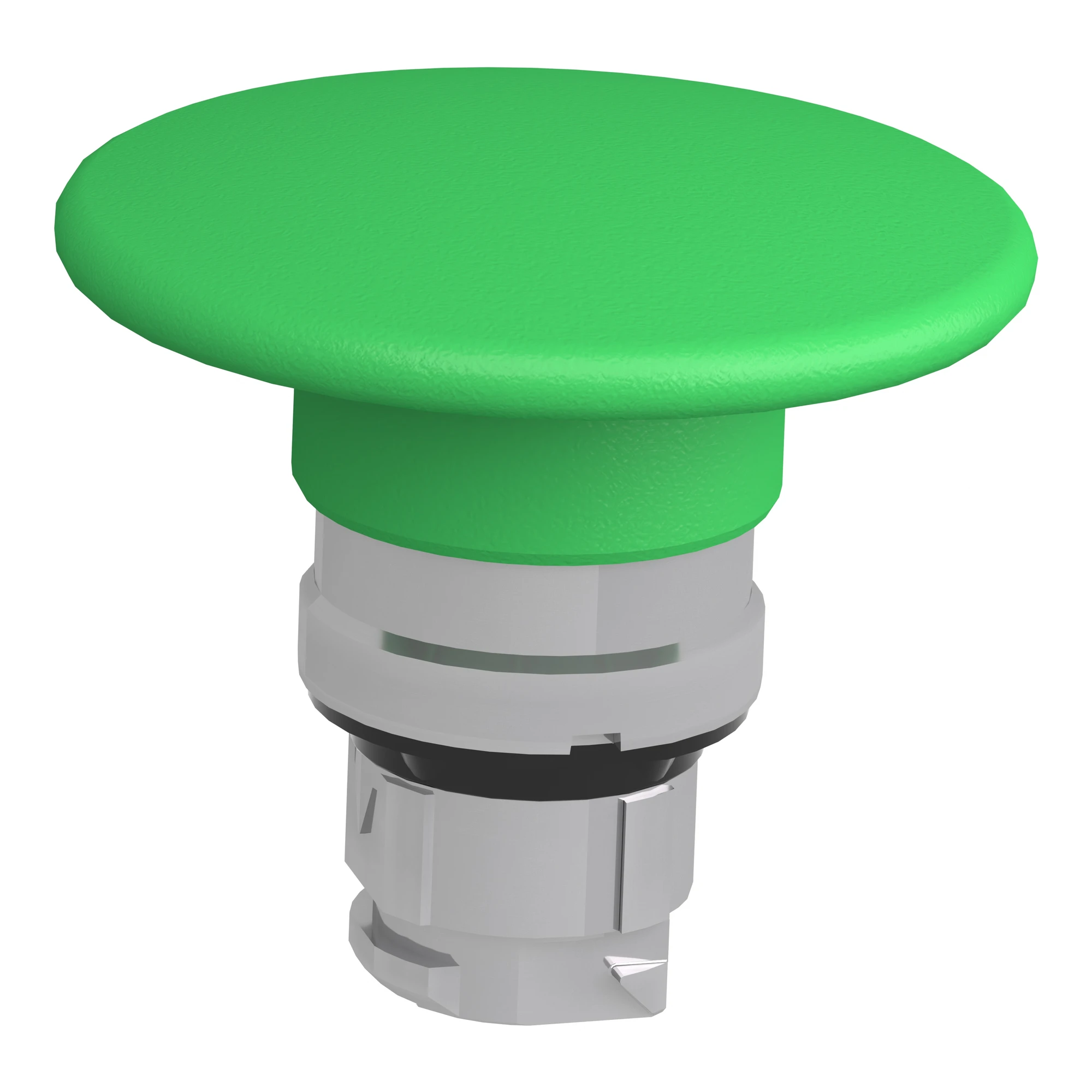 Schneider Electric ZB4BR3 Mushroom push button, front element, Harmony XB4, metal, 22mm, green, mushroom 60mm, unmarked, momentary (img_004)
