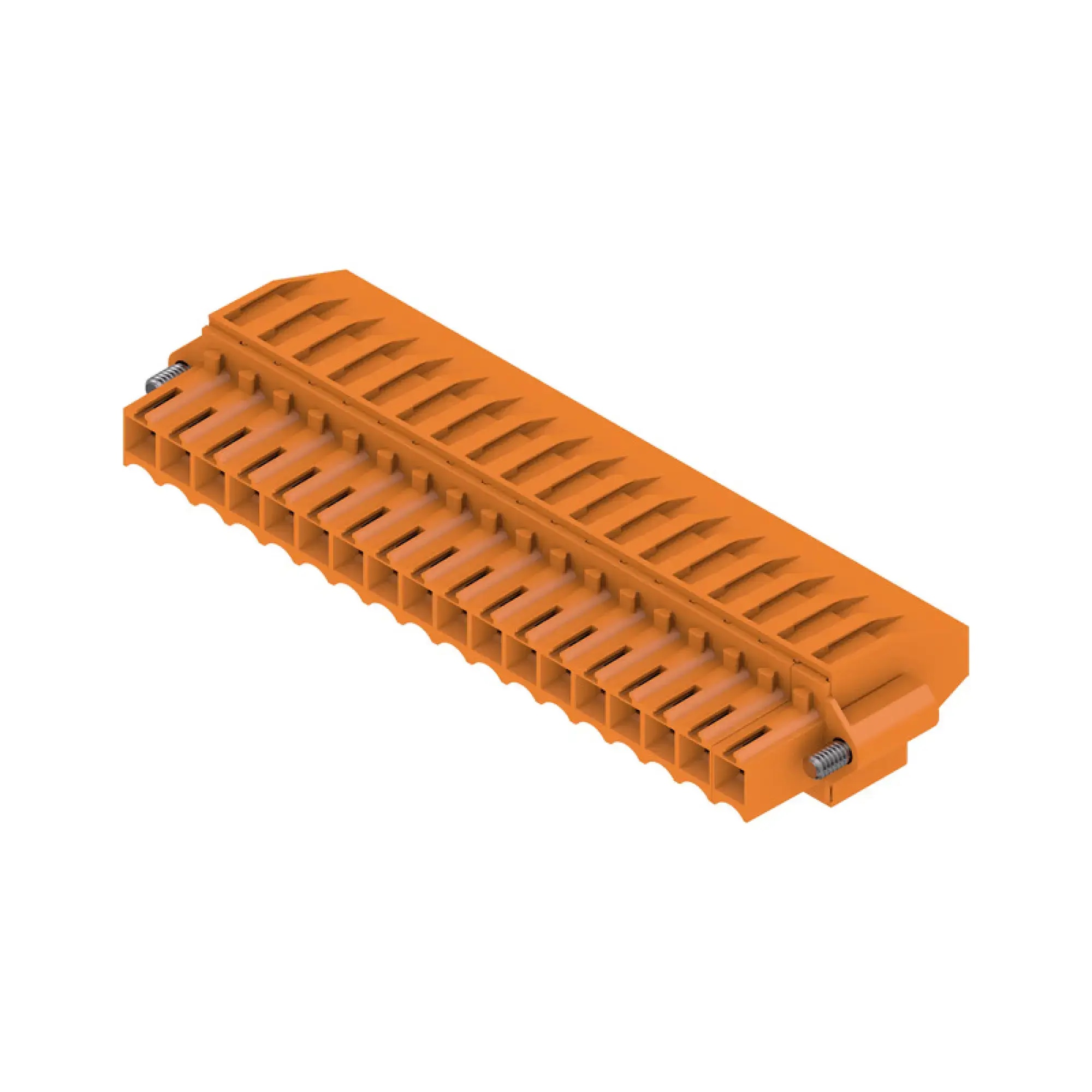 Weidmüller 1640090000 PCB connector (wire connection), 160 V, 12 A, Pitch in mm: 3.50, 1.5 mm², Number of poles: 18, Clamping yoke connection, Box (img_001)