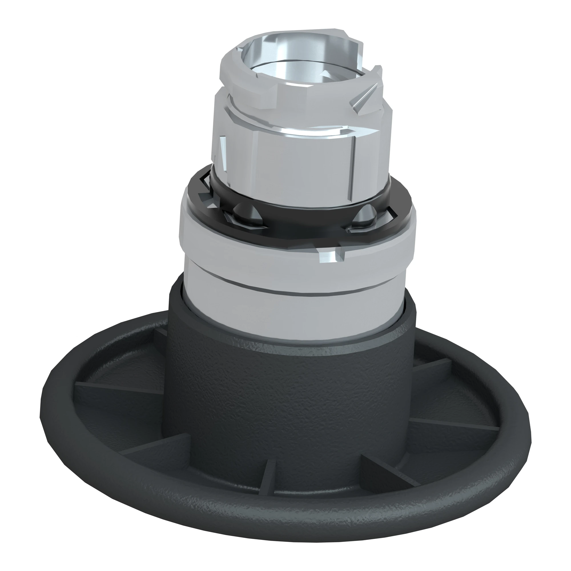 Schneider Electric ZB4BR216 Mushroom Push Button, Front Element, Harmony XB4, Metal, 22mm, Black, Mushroom 60mm Convex, Unmarked, Momentary (img_007) Schneider Electric ZB4BR216 Mushroom Push Button, Front Element, Harmony XB4, Metal, 22mm, Black, Mushroom 60mm Convex, Unmarked, Momentary (img_007)