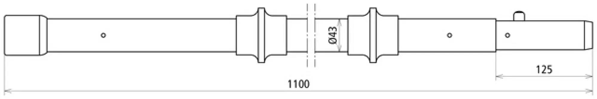 Dehn 783945 Insulating stick extension with plug-in coupling D 43mm L 1100mm (img_004) Dehn 783945 Insulating stick extension with plug-in coupling D 43mm L 1100mm (img_004)