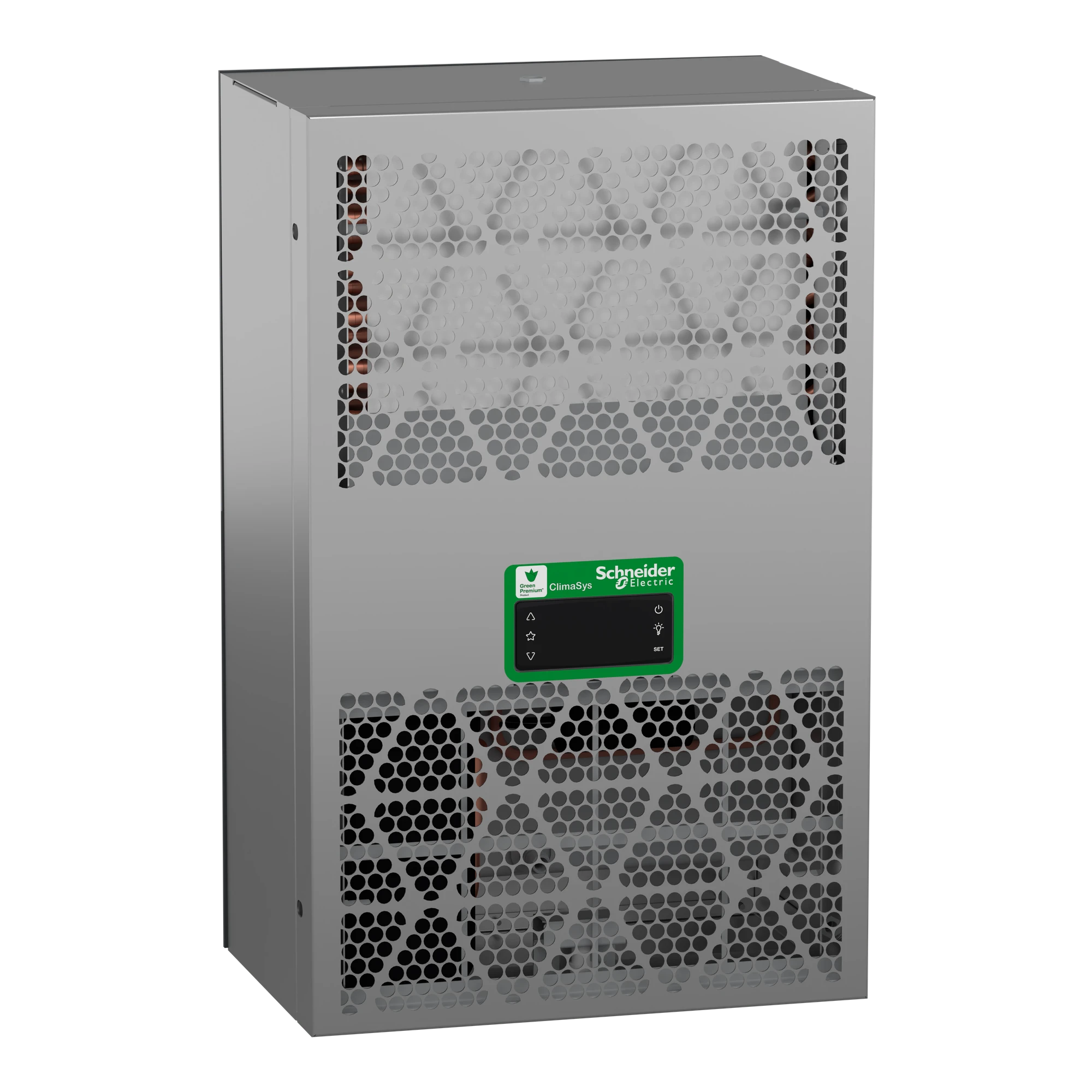 Schneider Electric NSYCUX350DG Wall-mounted cooling unit, connected, Climasys CU, stainless steel, 350W, 230V, 50/60Hz, IP55 (img_001) Schneider Electric NSYCUX350DG Wall-mounted cooling unit, connected, Climasys CU, stainless steel, 350W, 230V, 50/60Hz, IP55 (img_001)
