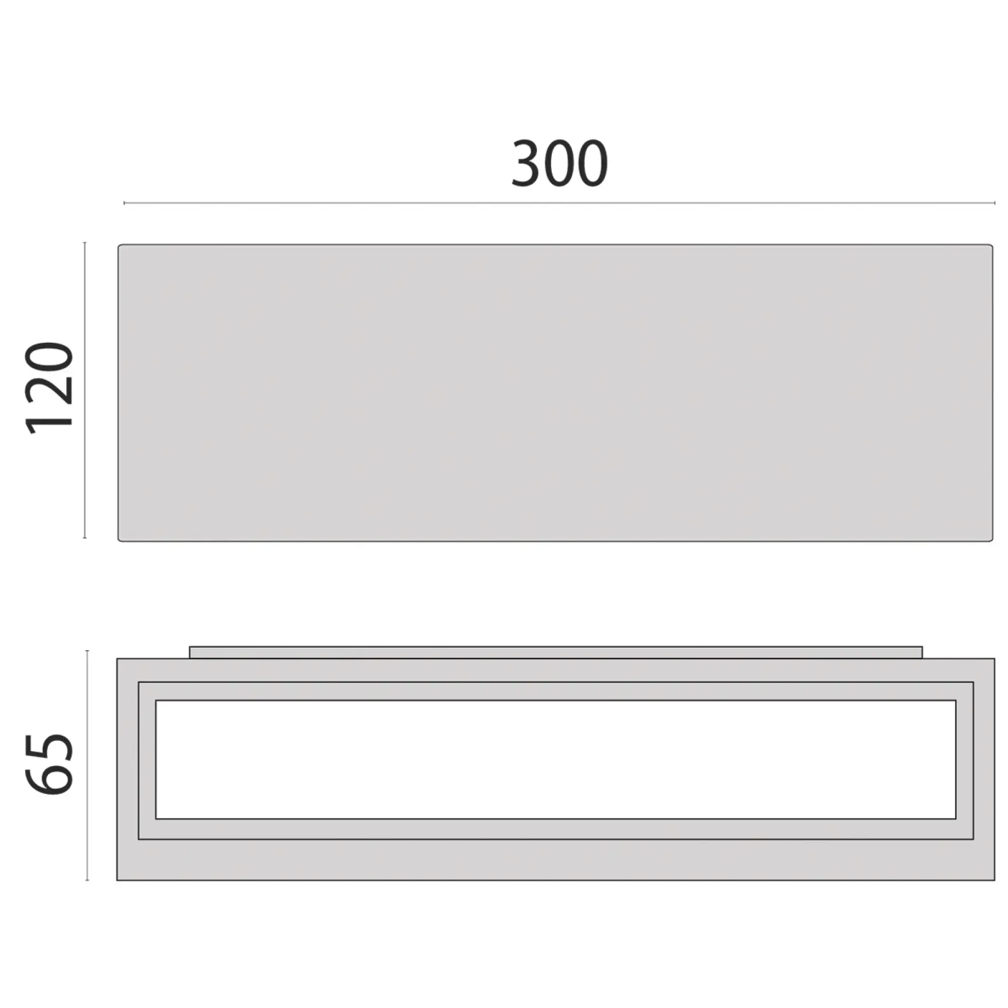 Performance iN Lighting 303810 LED-Wandleuchte 4000K 30W statisch asymmetrische breite Streuoptik 303810 (img_003)