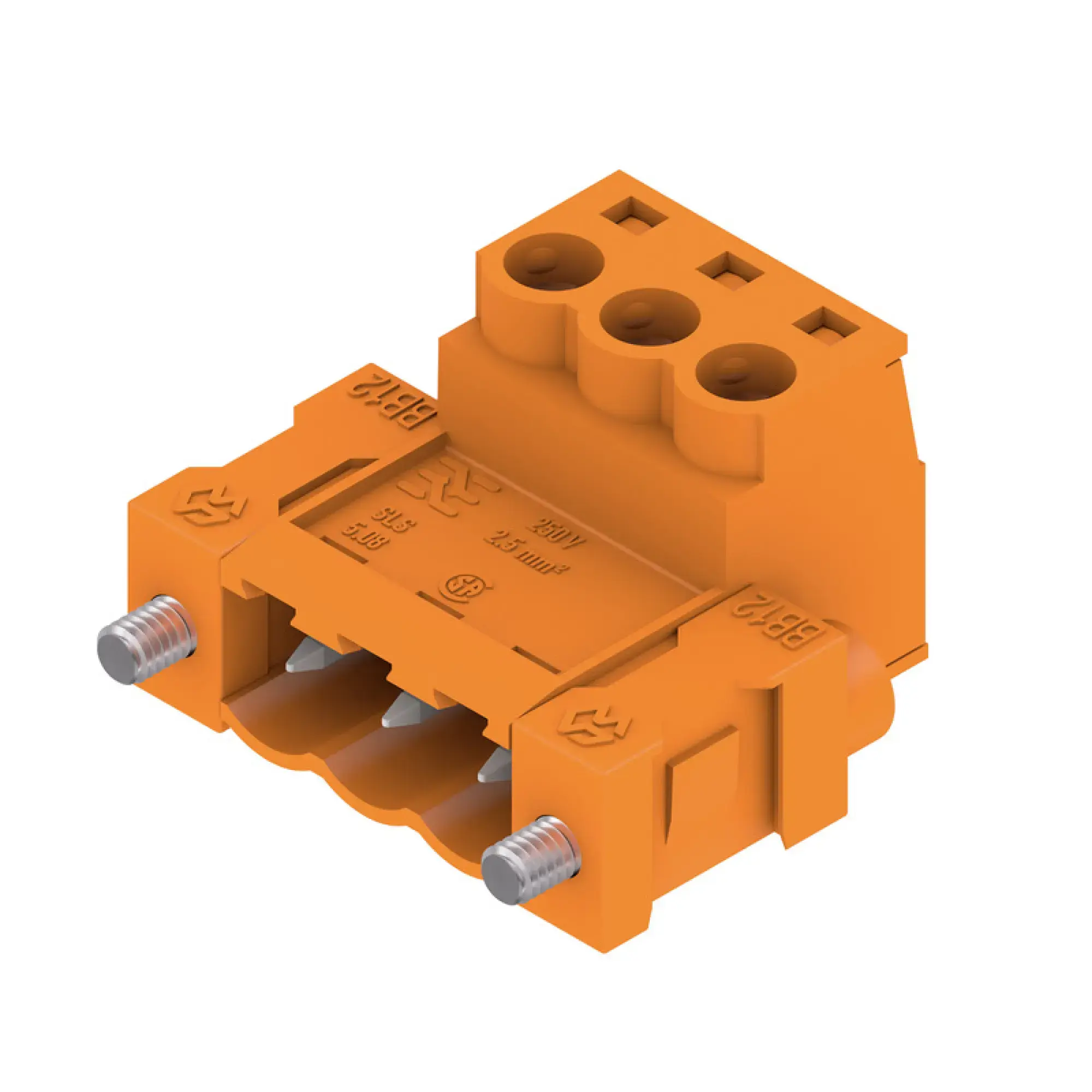 Weidmüller 1846220000 PCB connector (wire connection), 320 V, 21.5 A, Pitch in mm: 5.08, 3.31 mm², Number of poles: 3, Clamping yoke connection, Box (img_001) Weidmüller 1846220000 PCB connector (wire connection), 320 V, 21.5 A, Pitch in mm: 5.08, 3.31 mm², Number of poles: 3, Clamping yoke connection, Box (img_001)