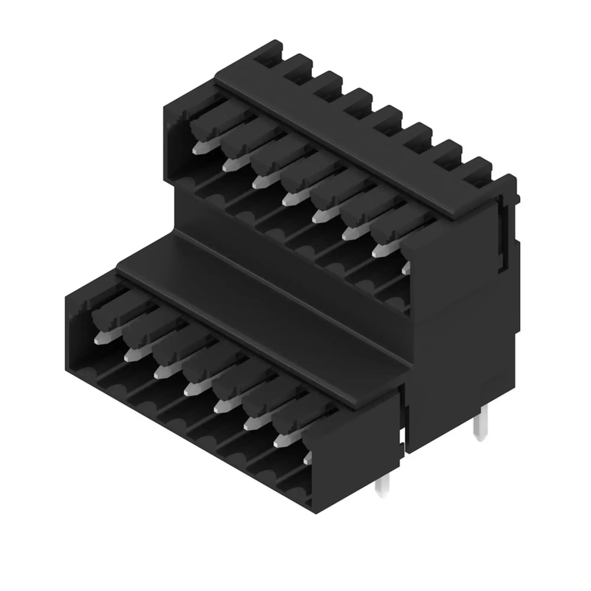Weidmüller 1642890000 PCB connector (board connection), 160 V, 10.5 A, Pitch in mm: 3.50, Number of poles: 16, THT solder connection, Box (img_001) Weidmüller 1642890000 PCB connector (board connection), 160 V, 10.5 A, Pitch in mm: 3.50, Number of poles: 16, THT solder connection, Box (img_001)