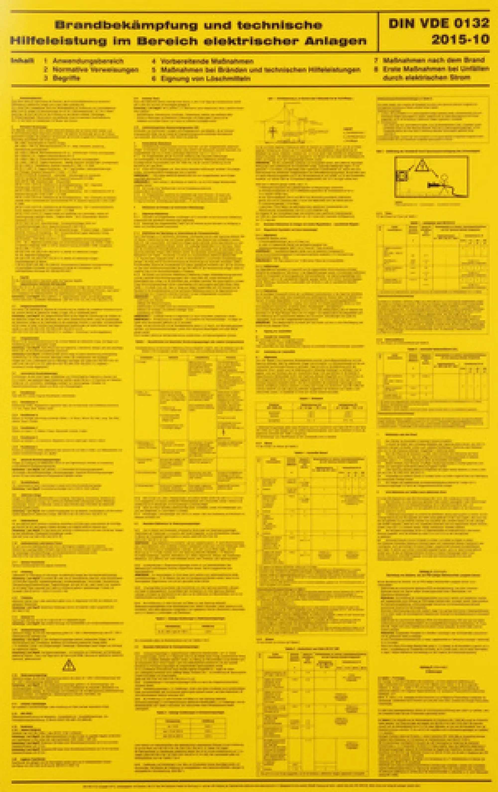 Dehn 700053 Sign Instr. f. fighting of fires in electr. install. a. in their proximity german language! (img_001)